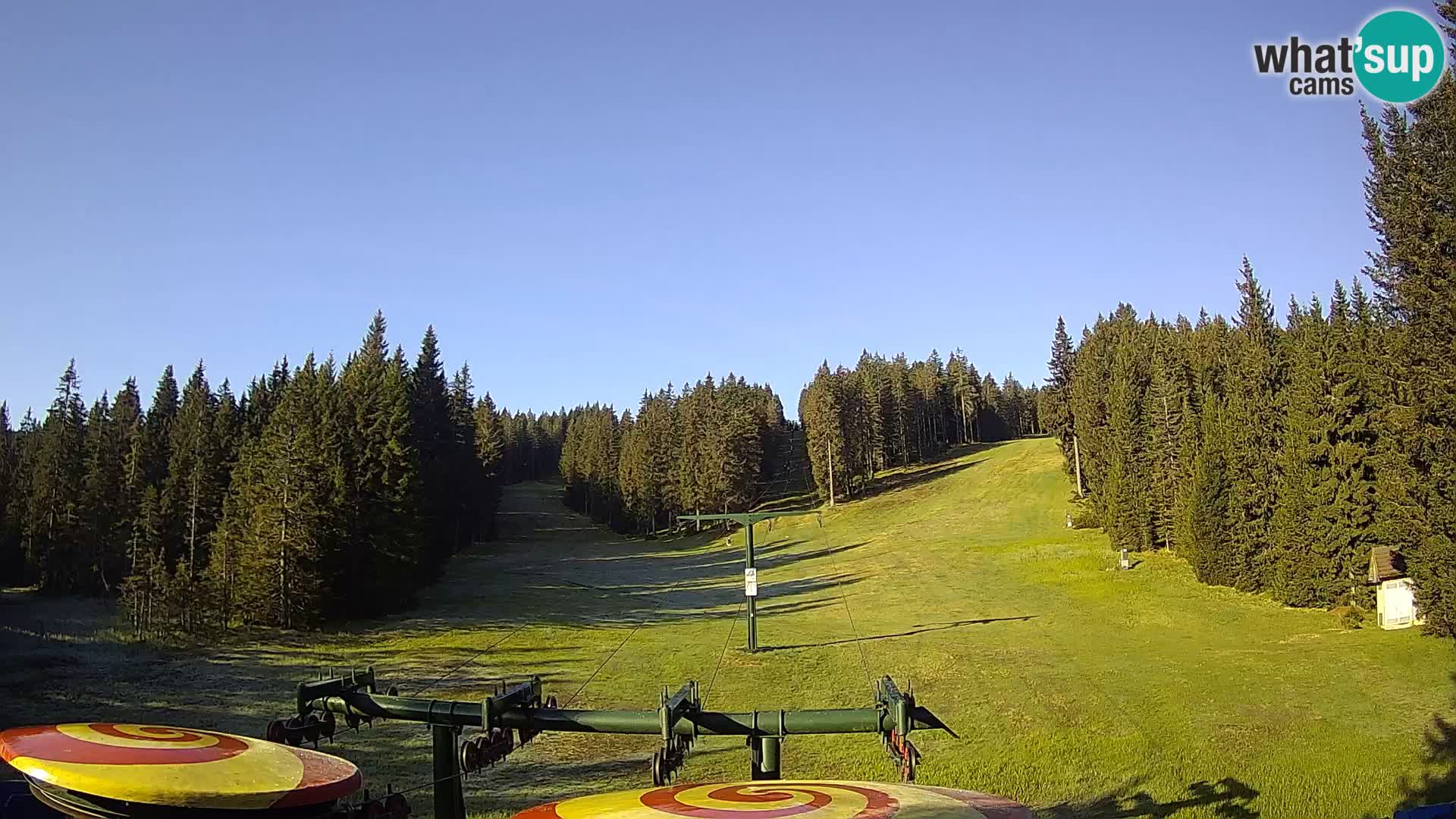 Skijalište Rogla web kamera Ostruščica proga 1 in 2