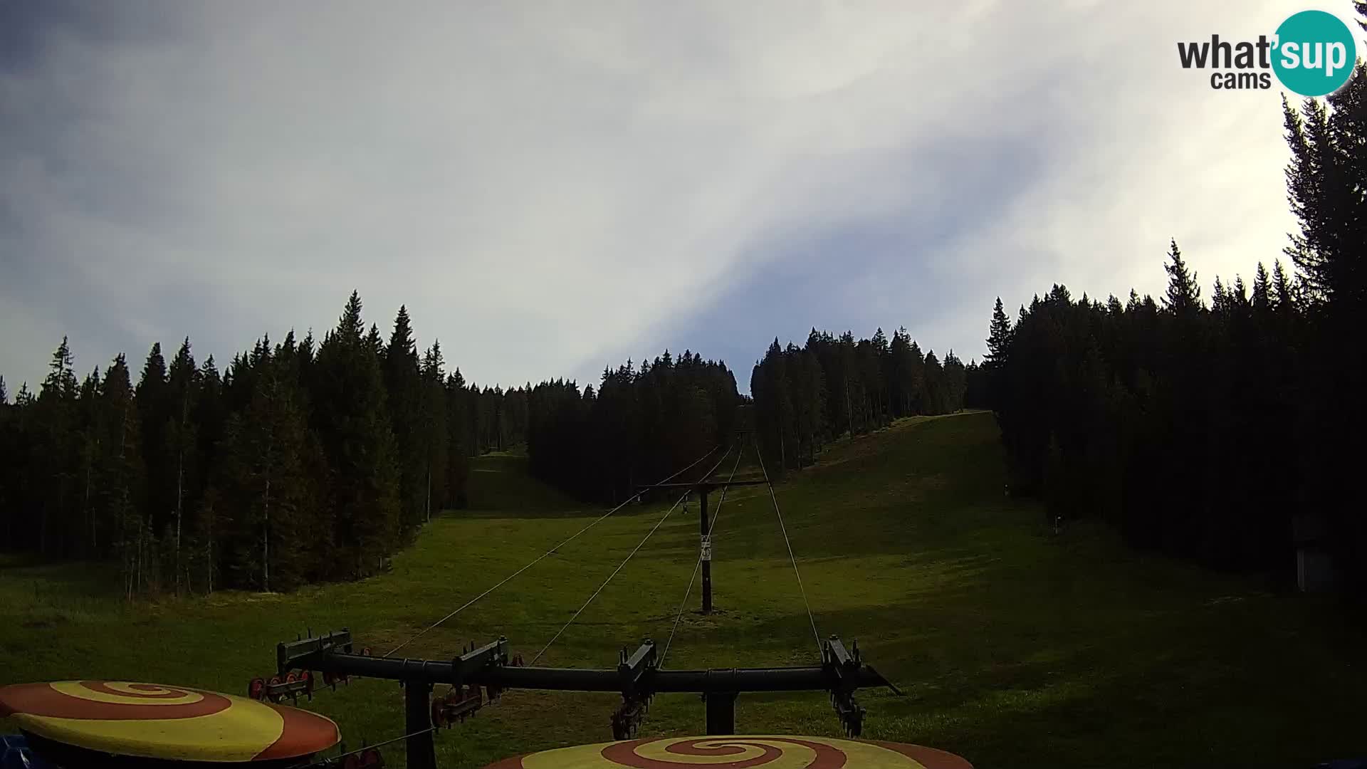 Comprensorio sciistico Rogla Webcam live Ostruščica piste 1 e 2