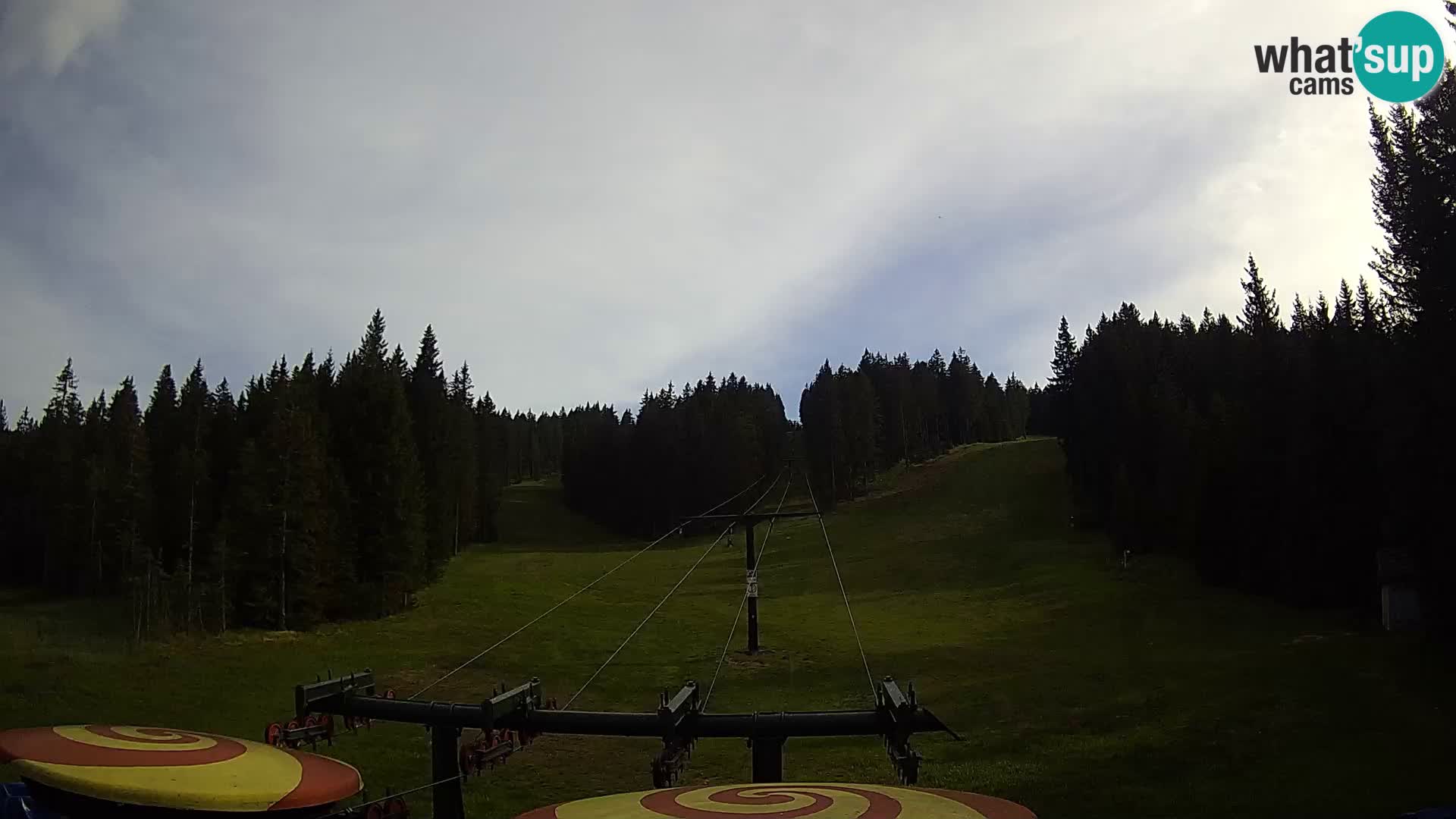 Estación de esquí Rogla Webcam Ostruščica pistas 1 y 2