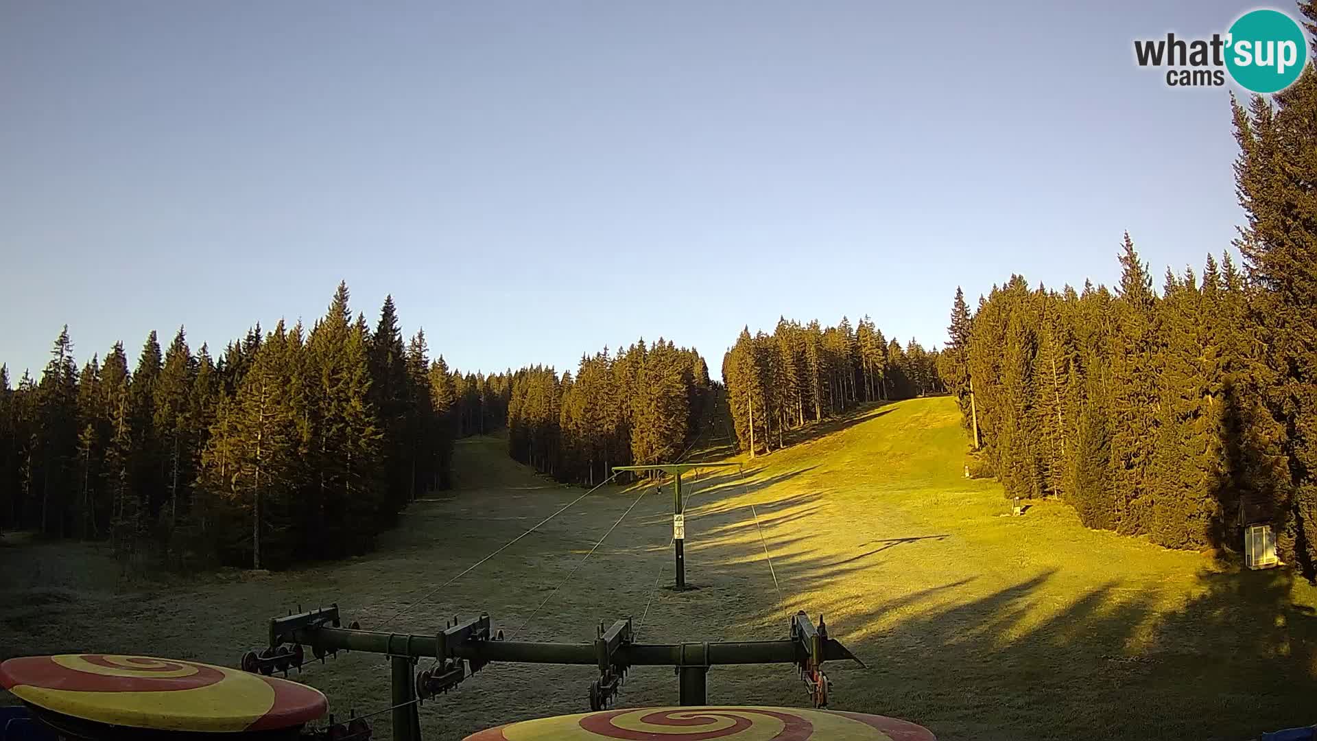Station de ski Rogla Webcam Ostruščica pistes 1 et 2