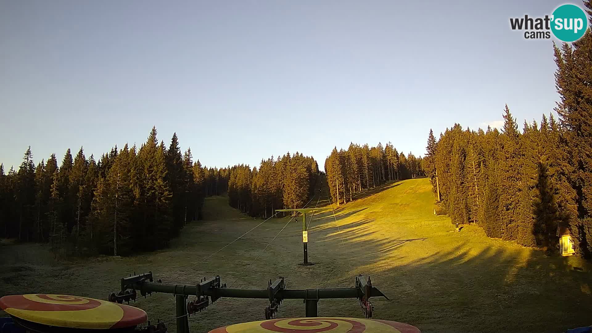 Station de ski Rogla Webcam Ostruščica pistes 1 et 2