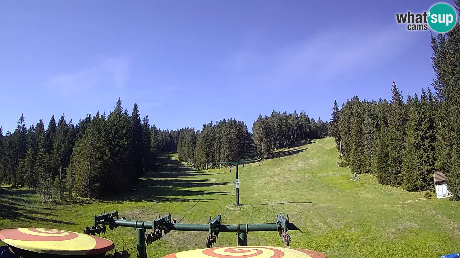 Skigebiet Rogla Webcam Ostruščica Piste 1 und 2