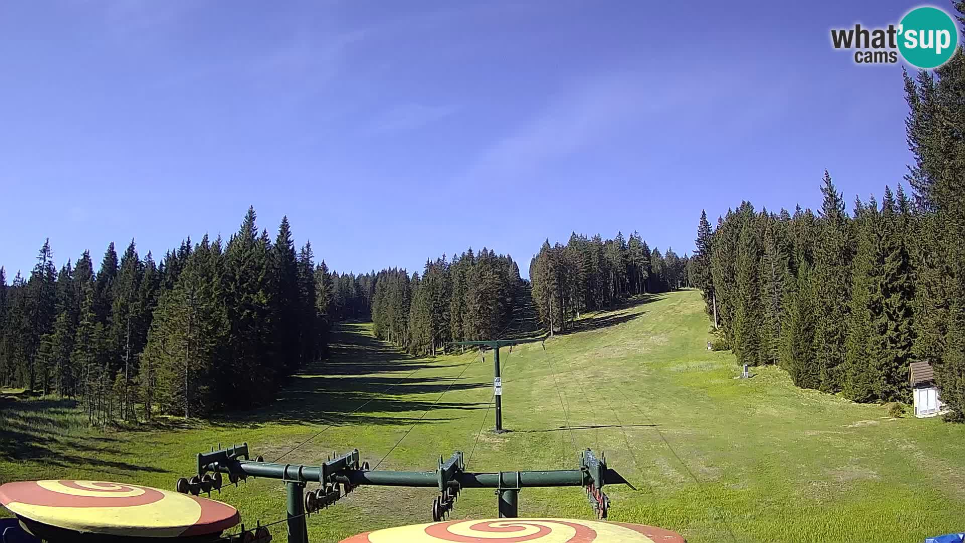 Comprensorio sciistico Rogla Webcam live Ostruščica piste 1 e 2