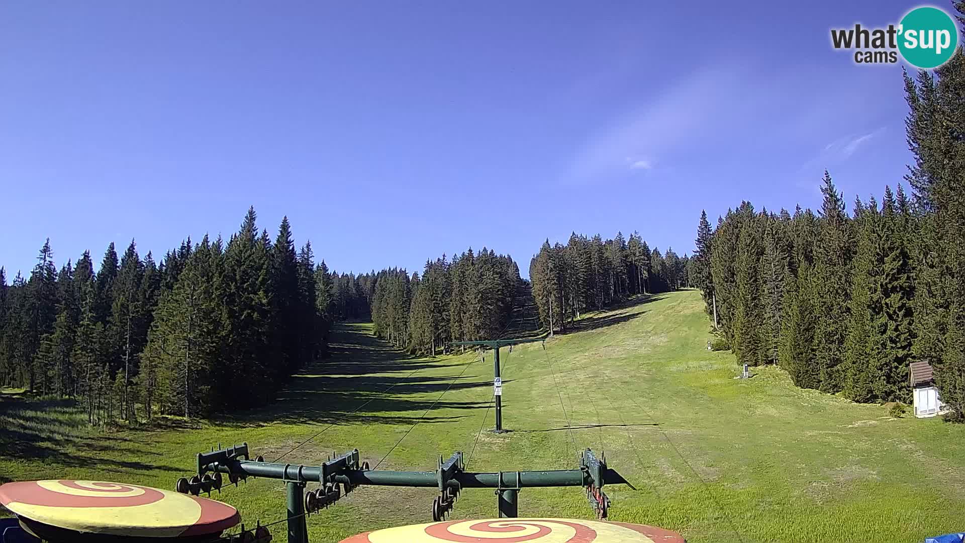 Station de ski Rogla Webcam Ostruščica pistes 1 et 2