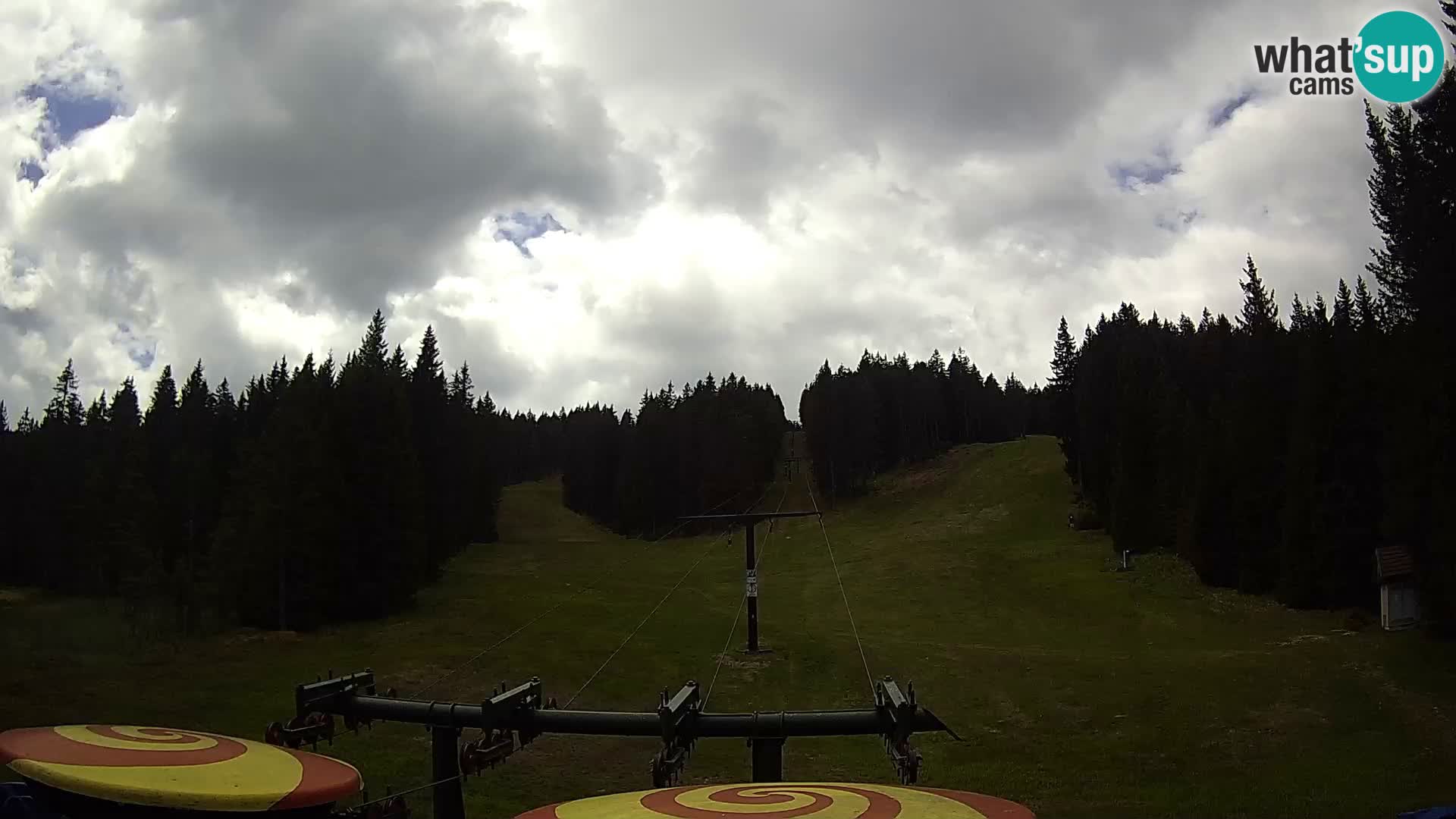 Skigebiet Rogla Webcam Ostruščica Piste 1 und 2