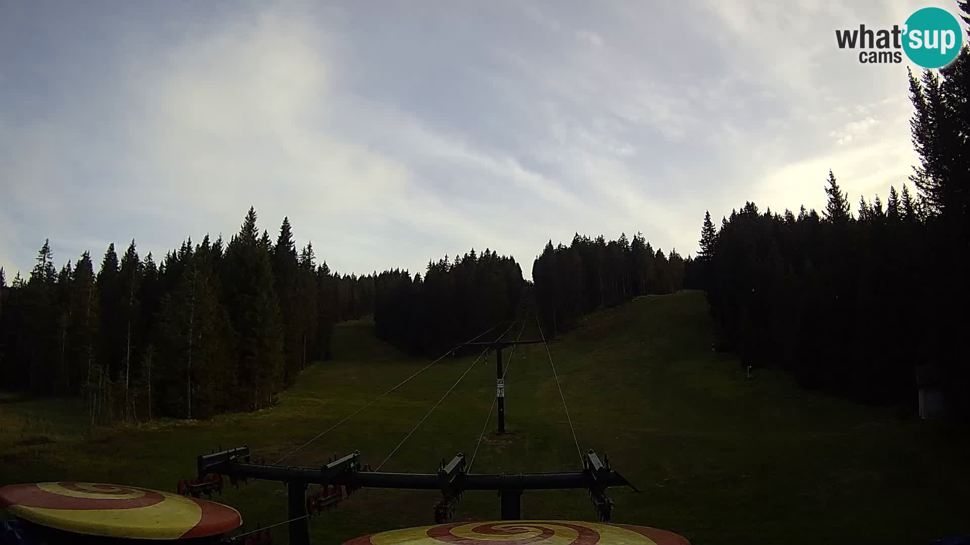 Estación de esquí Rogla Webcam Ostruščica pistas 1 y 2