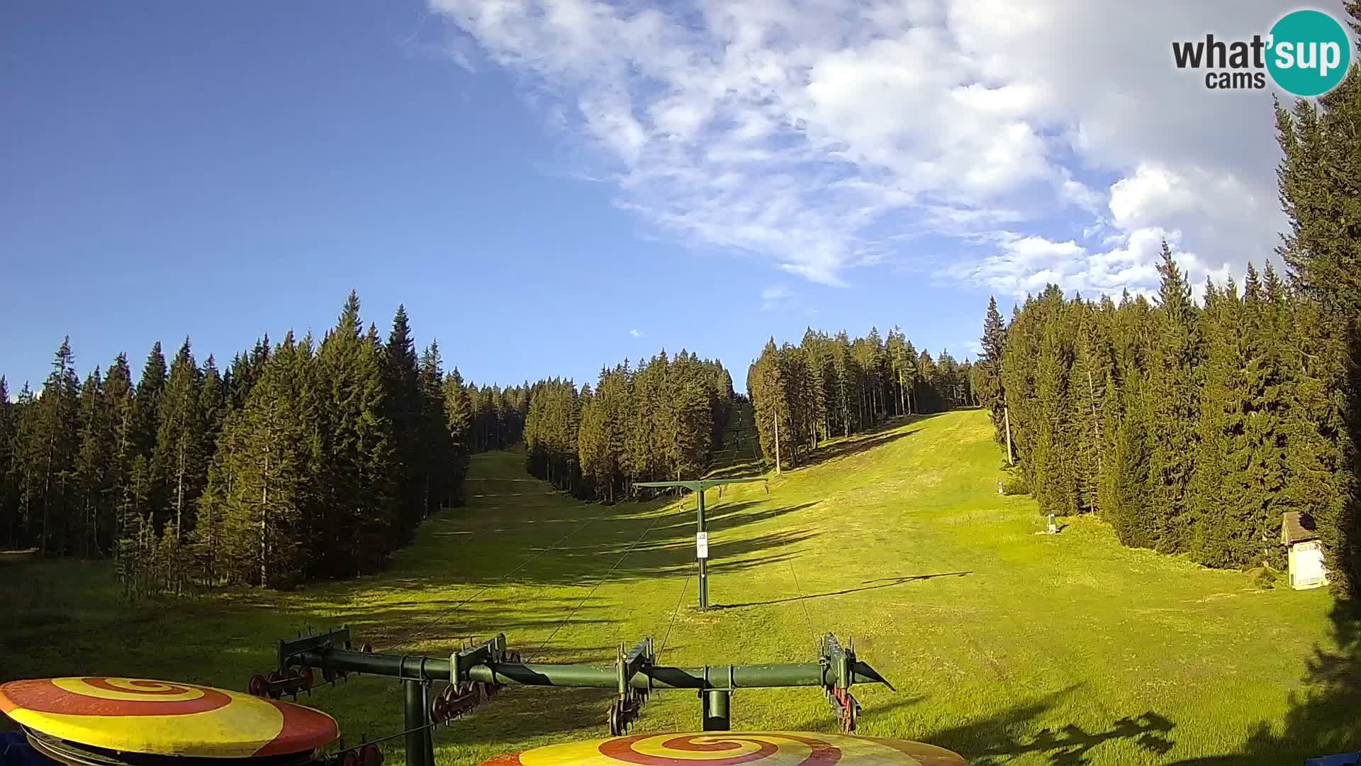 Skigebiet Rogla Webcam Ostruščica Piste 1 und 2