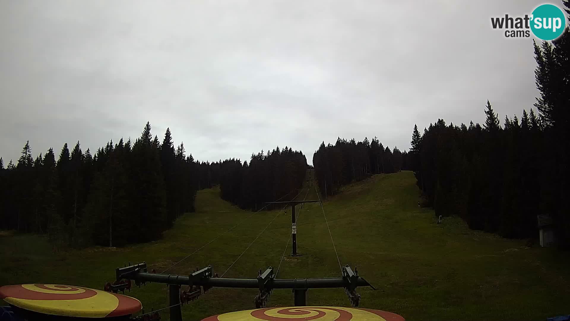 Skijalište Rogla web kamera Ostruščica proga 1 in 2