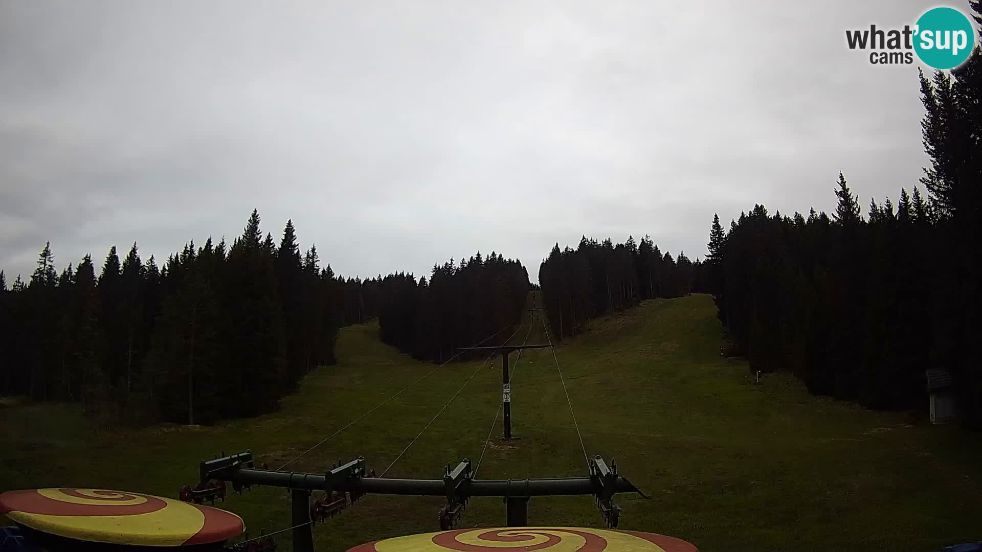 Estación de esquí Rogla Webcam Ostruščica pistas 1 y 2