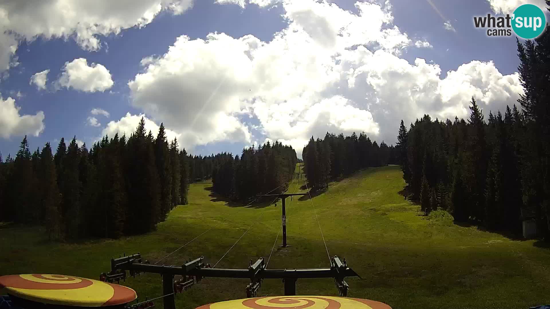 Estación de esquí Rogla Webcam Ostruščica pistas 1 y 2