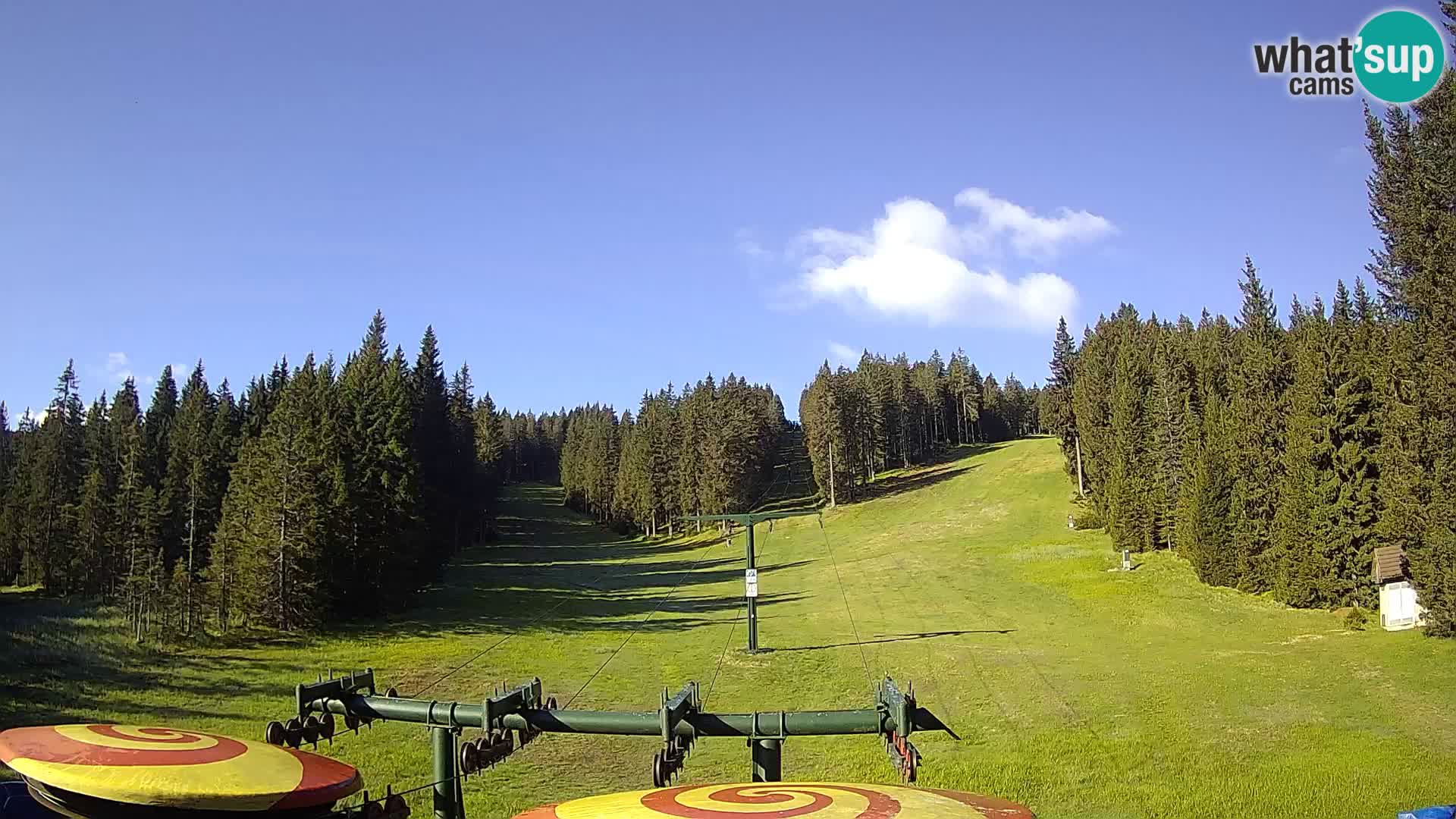 Skigebiet Rogla Webcam Ostruščica Piste 1 und 2
