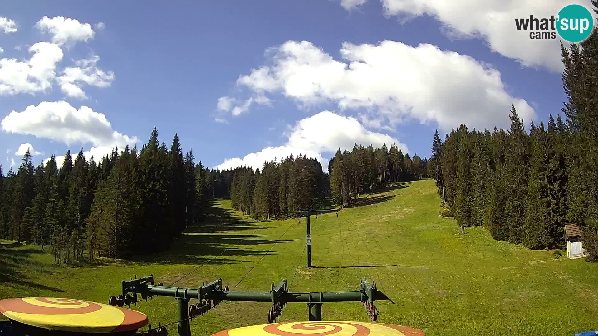 Skigebiet Rogla Webcam Ostruščica Piste 1 und 2