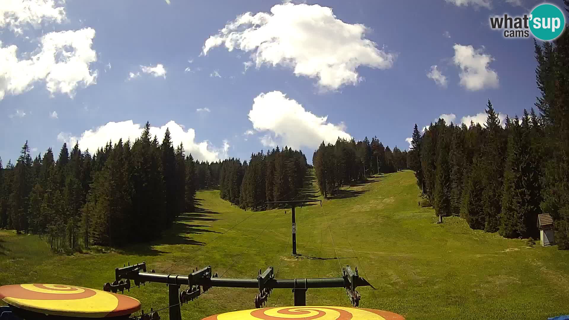 Skigebiet Rogla Webcam Ostruščica Piste 1 und 2