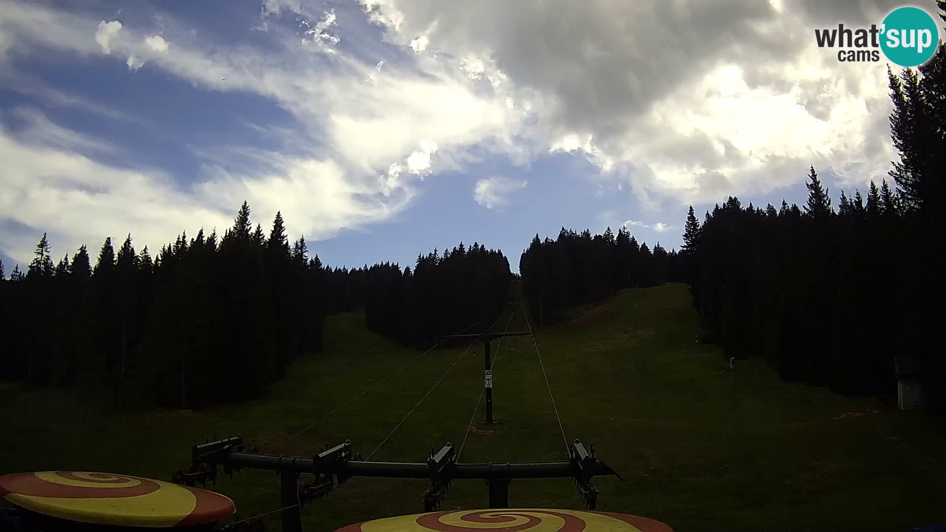 Estación de esquí Rogla Webcam Ostruščica pistas 1 y 2