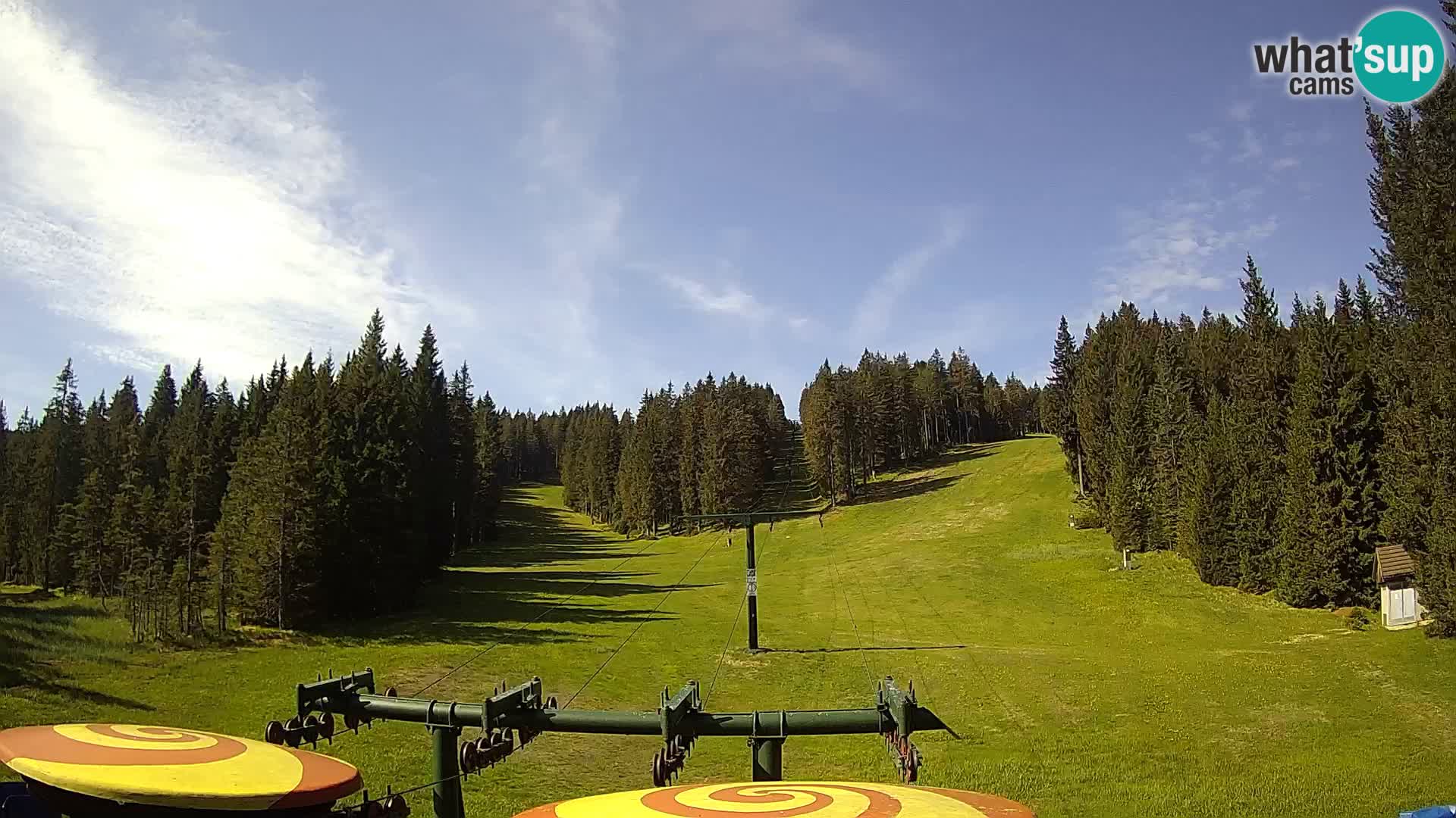 Comprensorio sciistico Rogla Webcam live Ostruščica piste 1 e 2