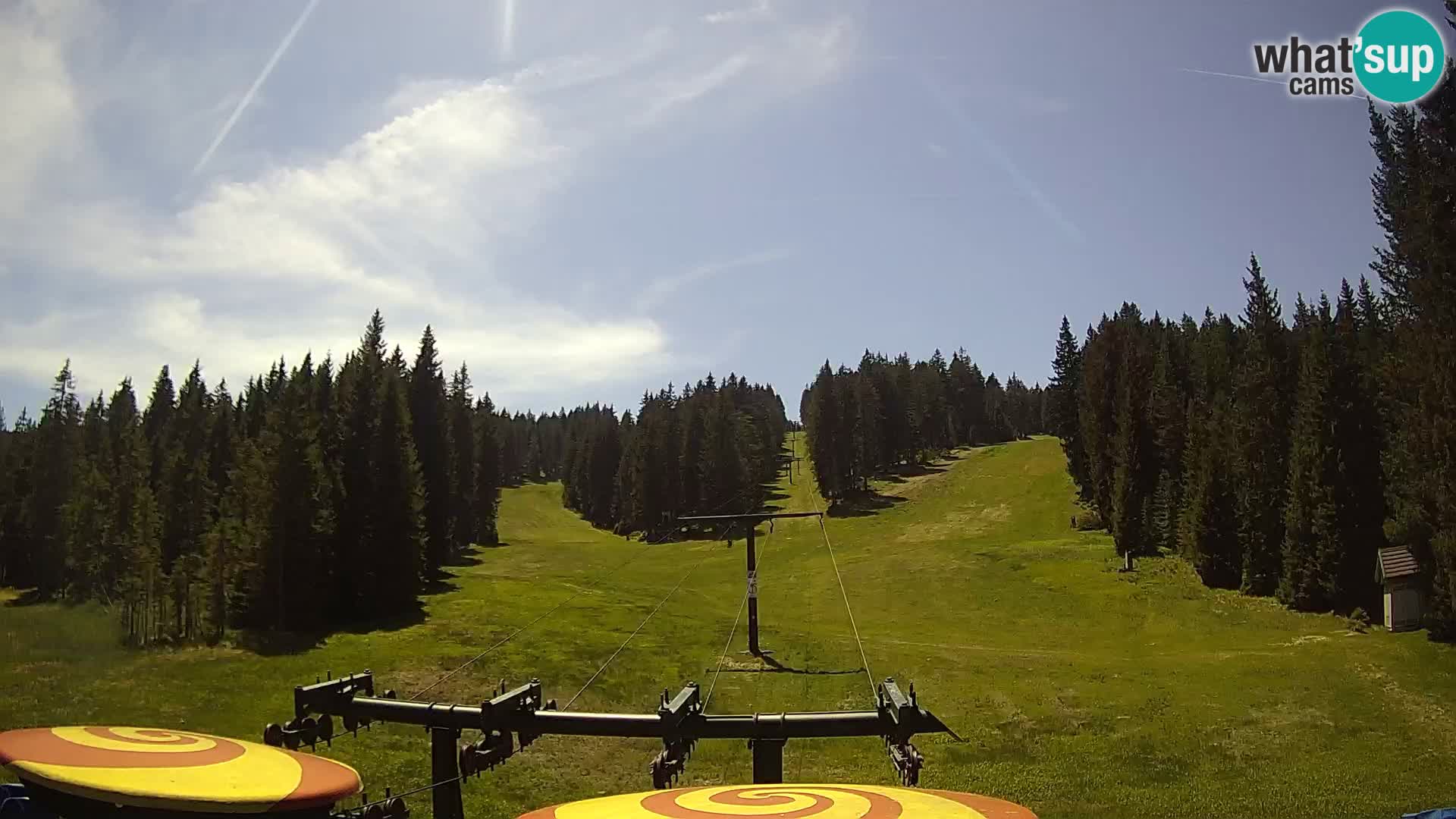 Skigebiet Rogla Webcam Ostruščica Piste 1 und 2