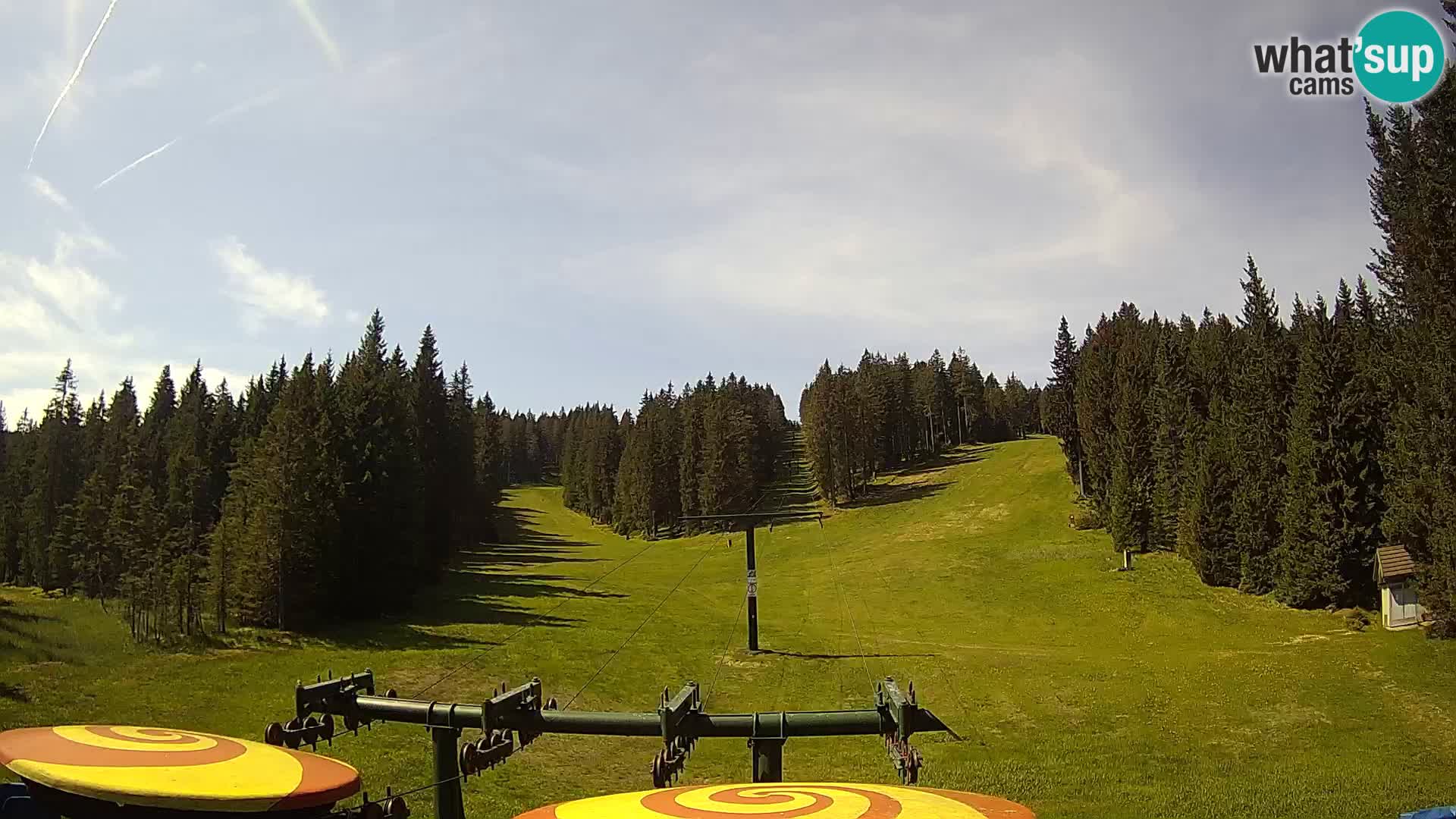 Comprensorio sciistico Rogla Webcam live Ostruščica piste 1 e 2