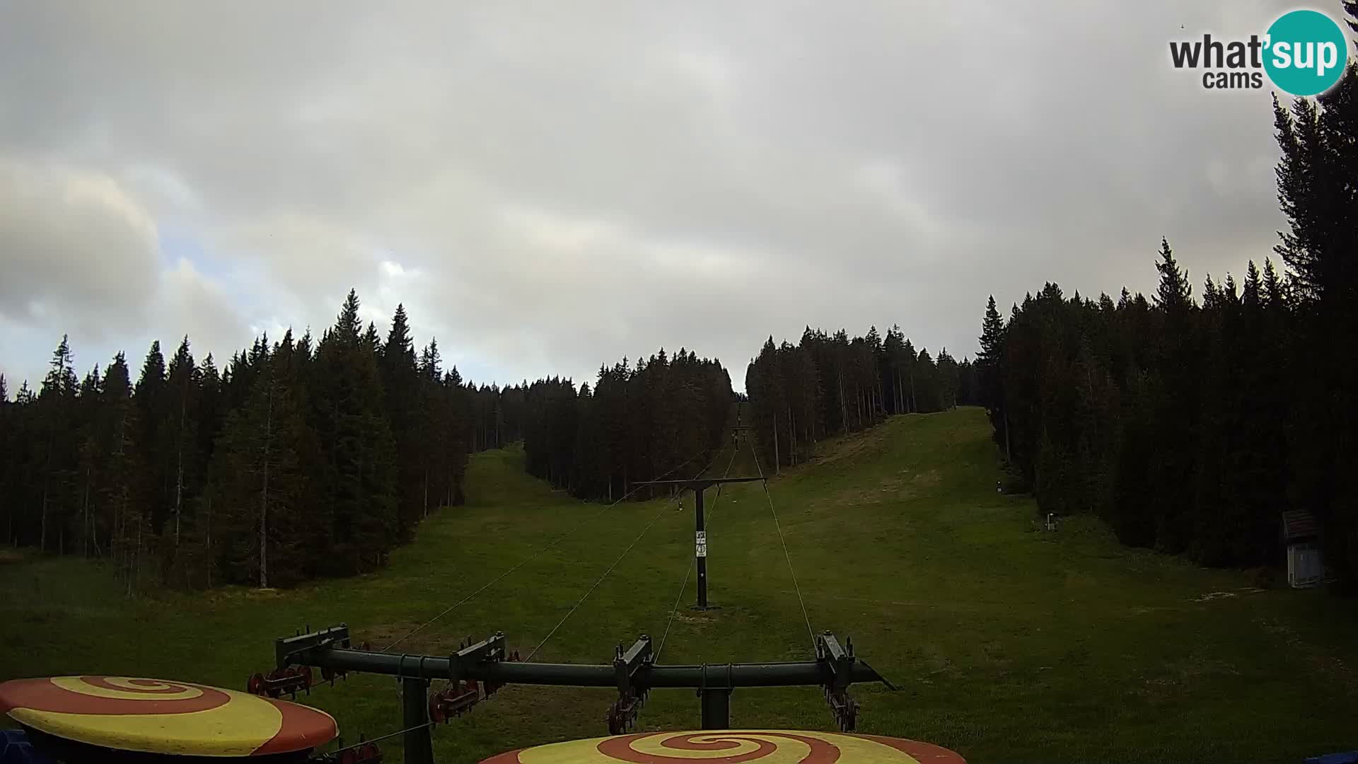 Estación de esquí Rogla Webcam Ostruščica pistas 1 y 2