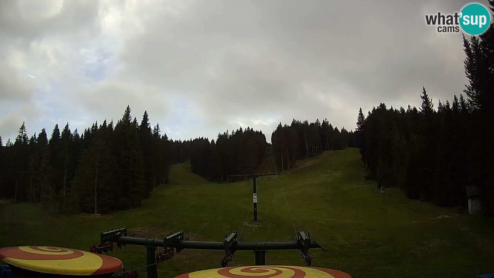Station de ski Rogla Webcam Ostruščica pistes 1 et 2