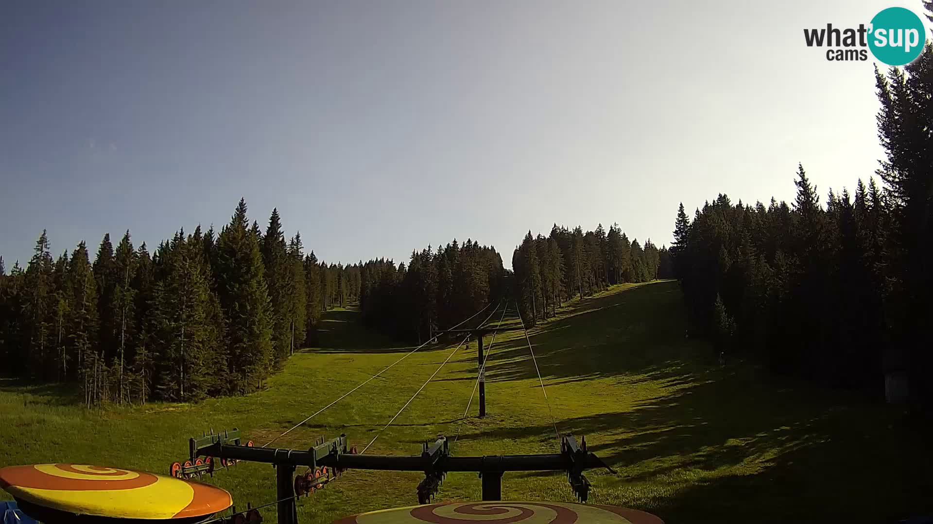 Skigebiet Rogla Webcam Ostruščica Piste 1 und 2
