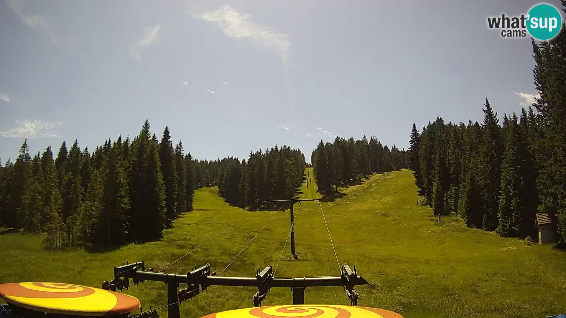 Station de ski Rogla Webcam Ostruščica pistes 1 et 2