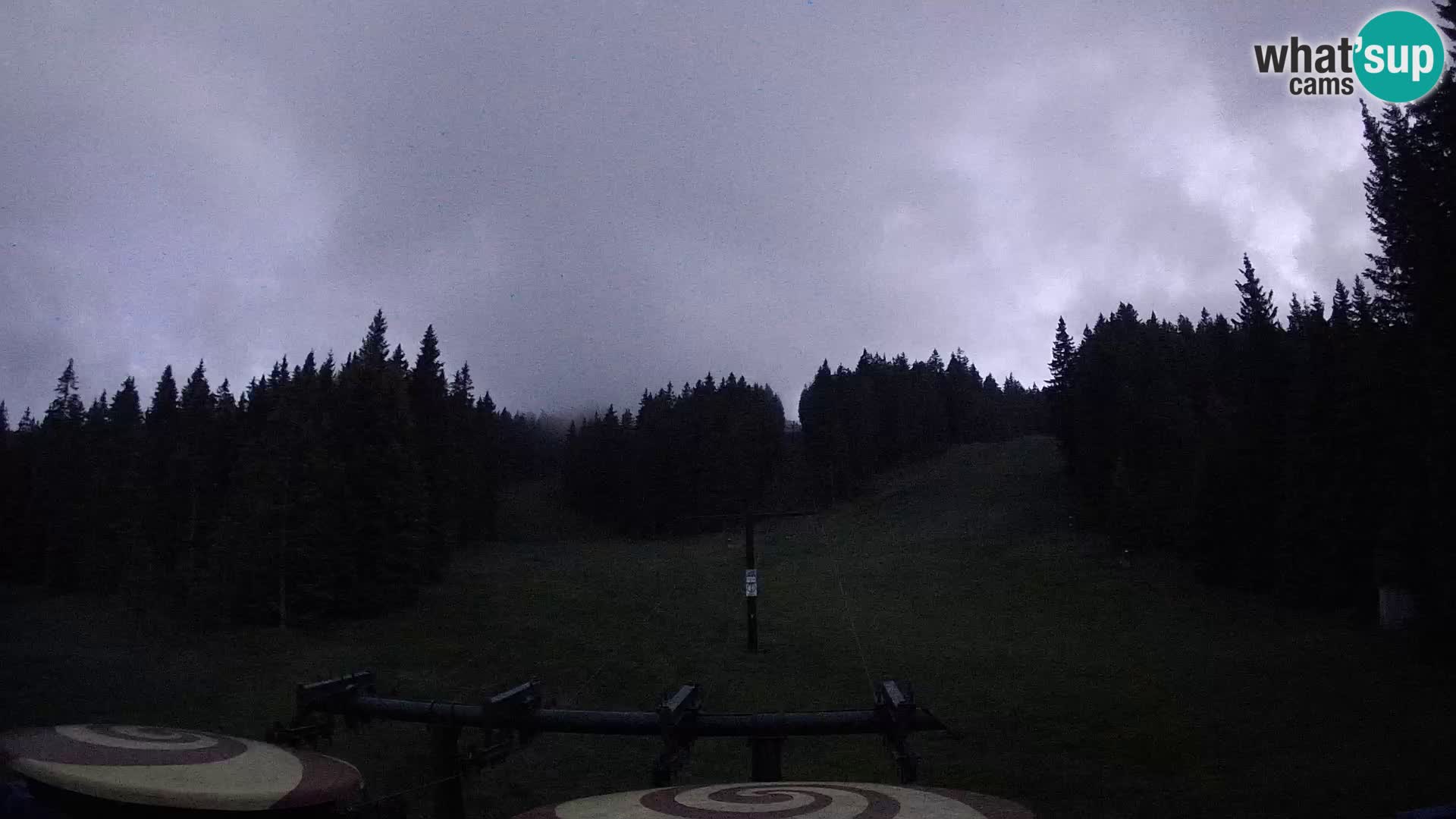 Skigebiet Rogla Webcam Ostruščica Piste 1 und 2