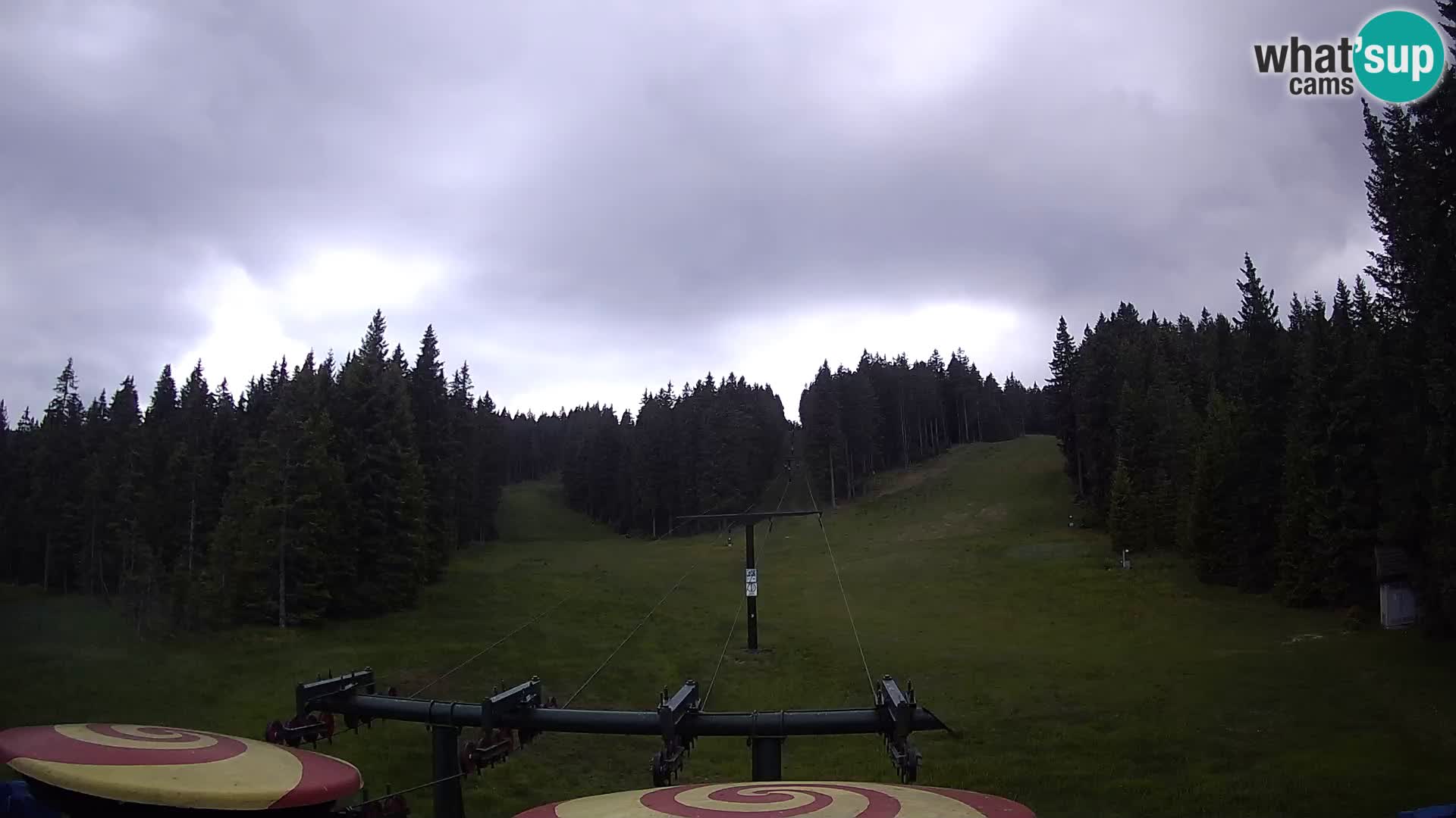 Estación de esquí Rogla Webcam Ostruščica pistas 1 y 2