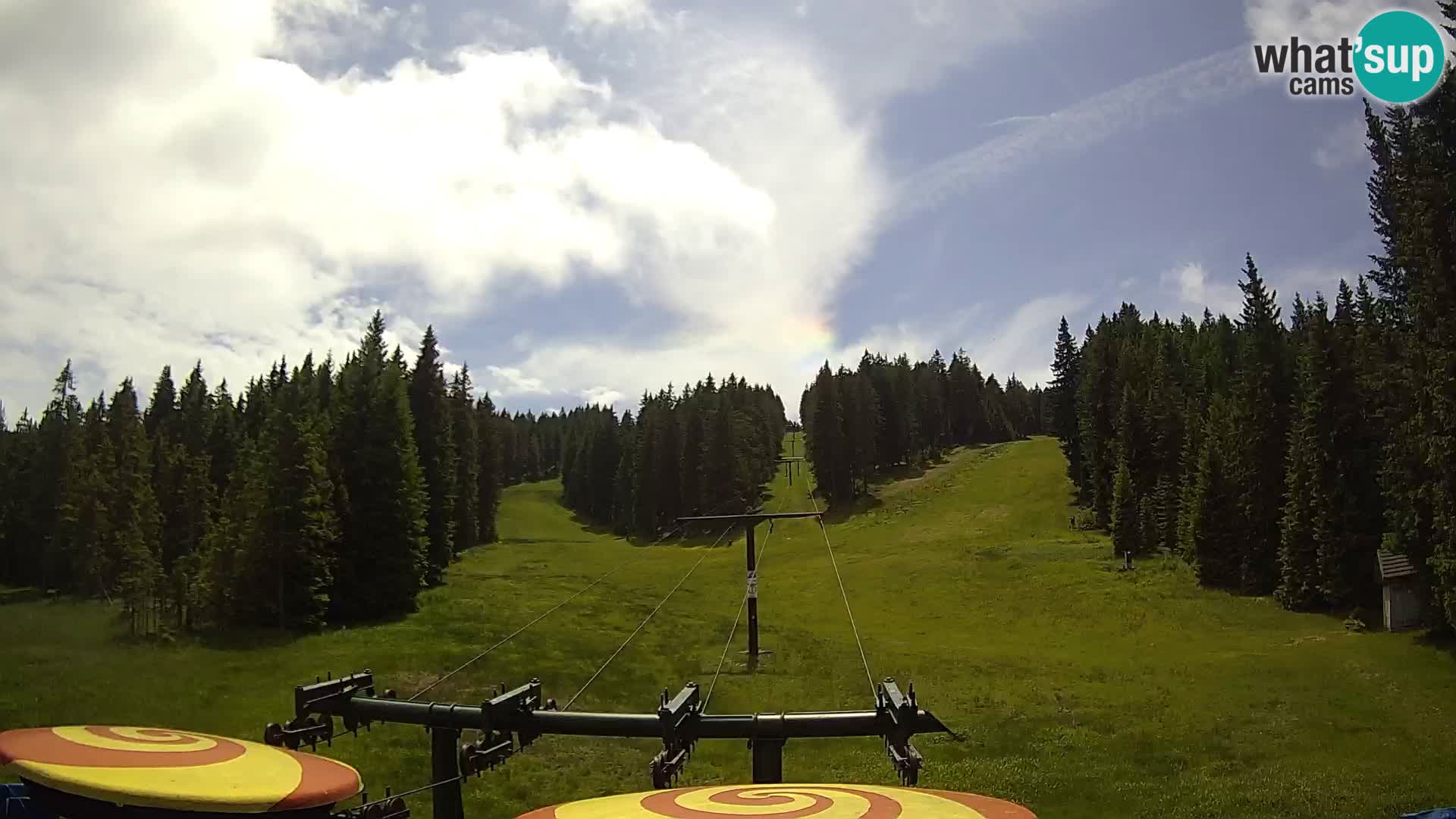 Estación de esquí Rogla Webcam Ostruščica pistas 1 y 2