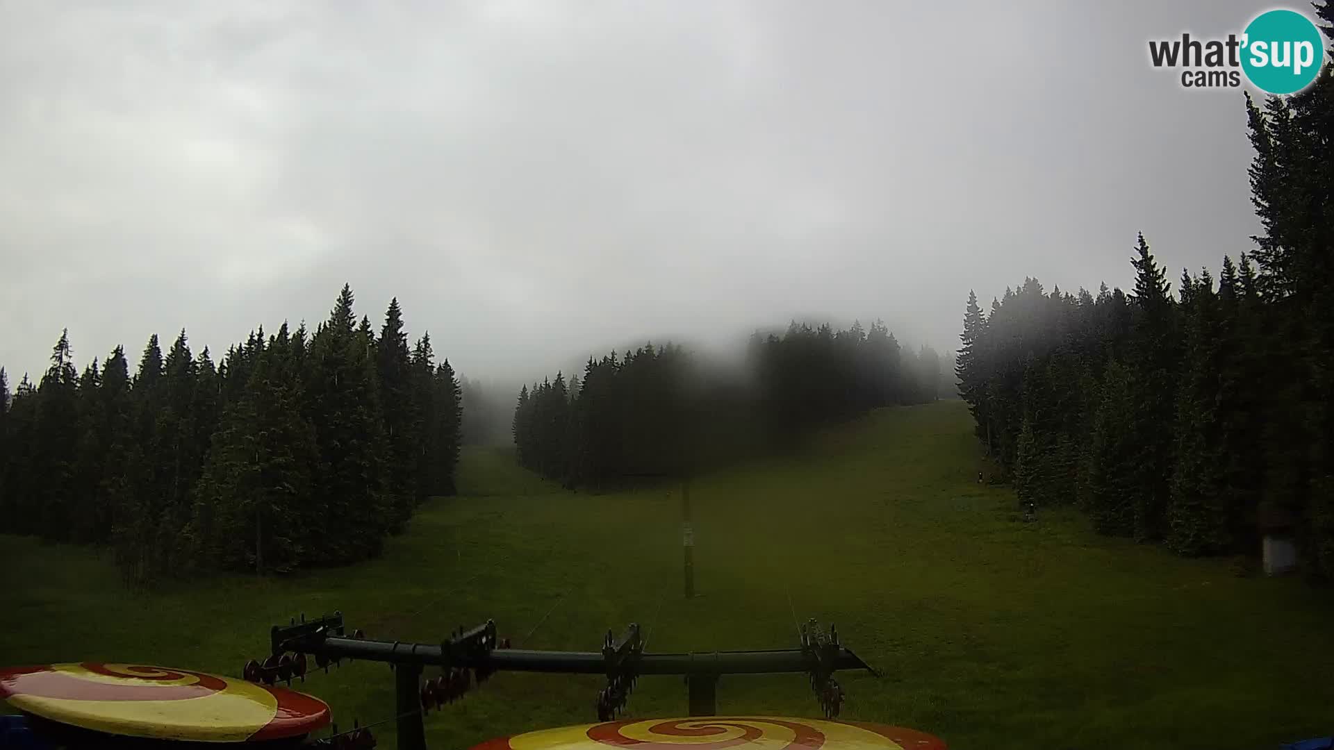 Comprensorio sciistico Rogla Webcam live Ostruščica piste 1 e 2