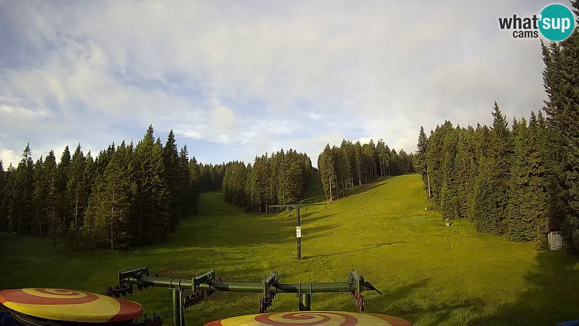 Skigebiet Rogla Webcam Ostruščica Piste 1 und 2