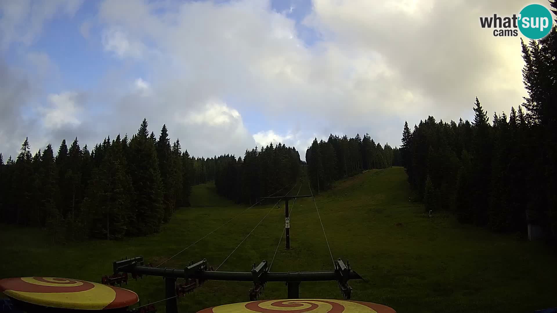 Comprensorio sciistico Rogla Webcam live Ostruščica piste 1 e 2