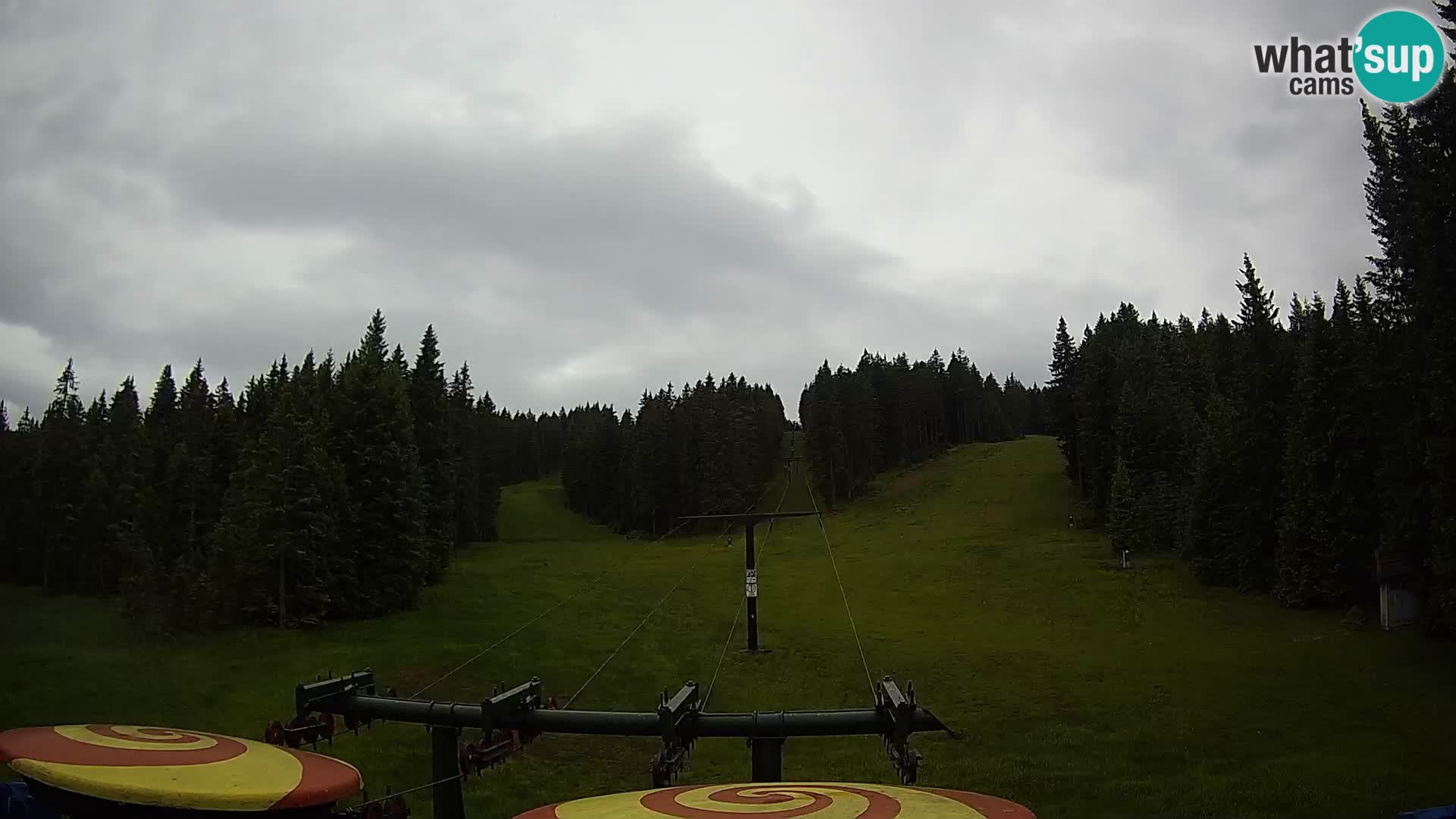 Skijalište Rogla web kamera Ostruščica proga 1 in 2