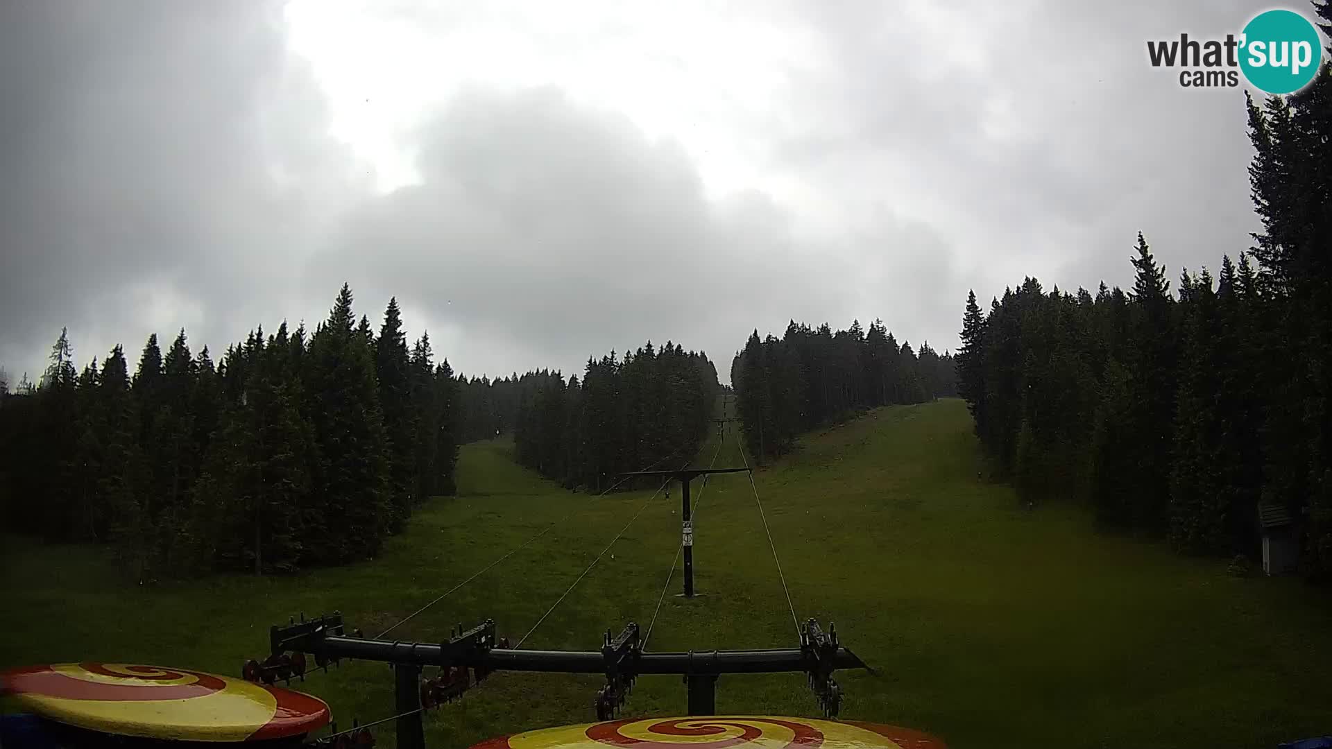 Skijalište Rogla web kamera Ostruščica proga 1 in 2