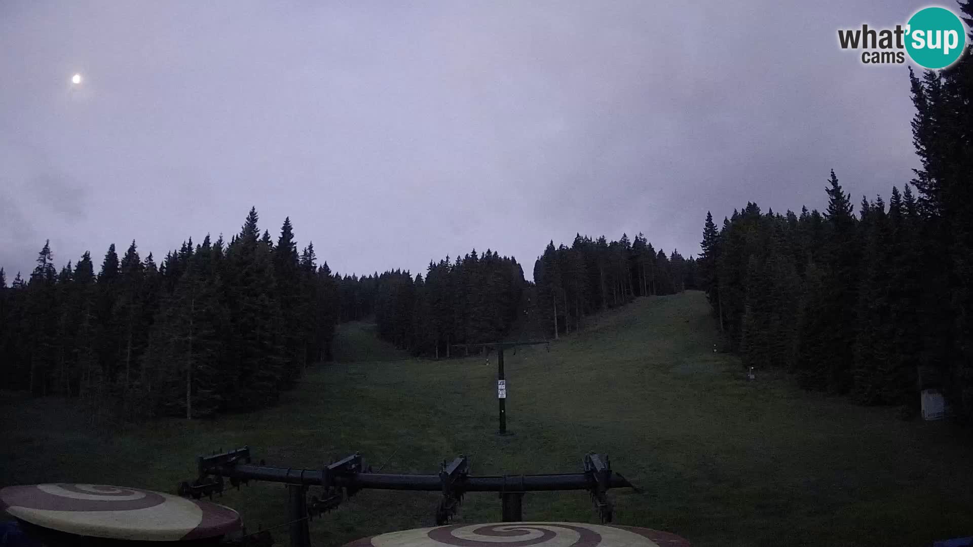 Estación de esquí Rogla Webcam Ostruščica pistas 1 y 2