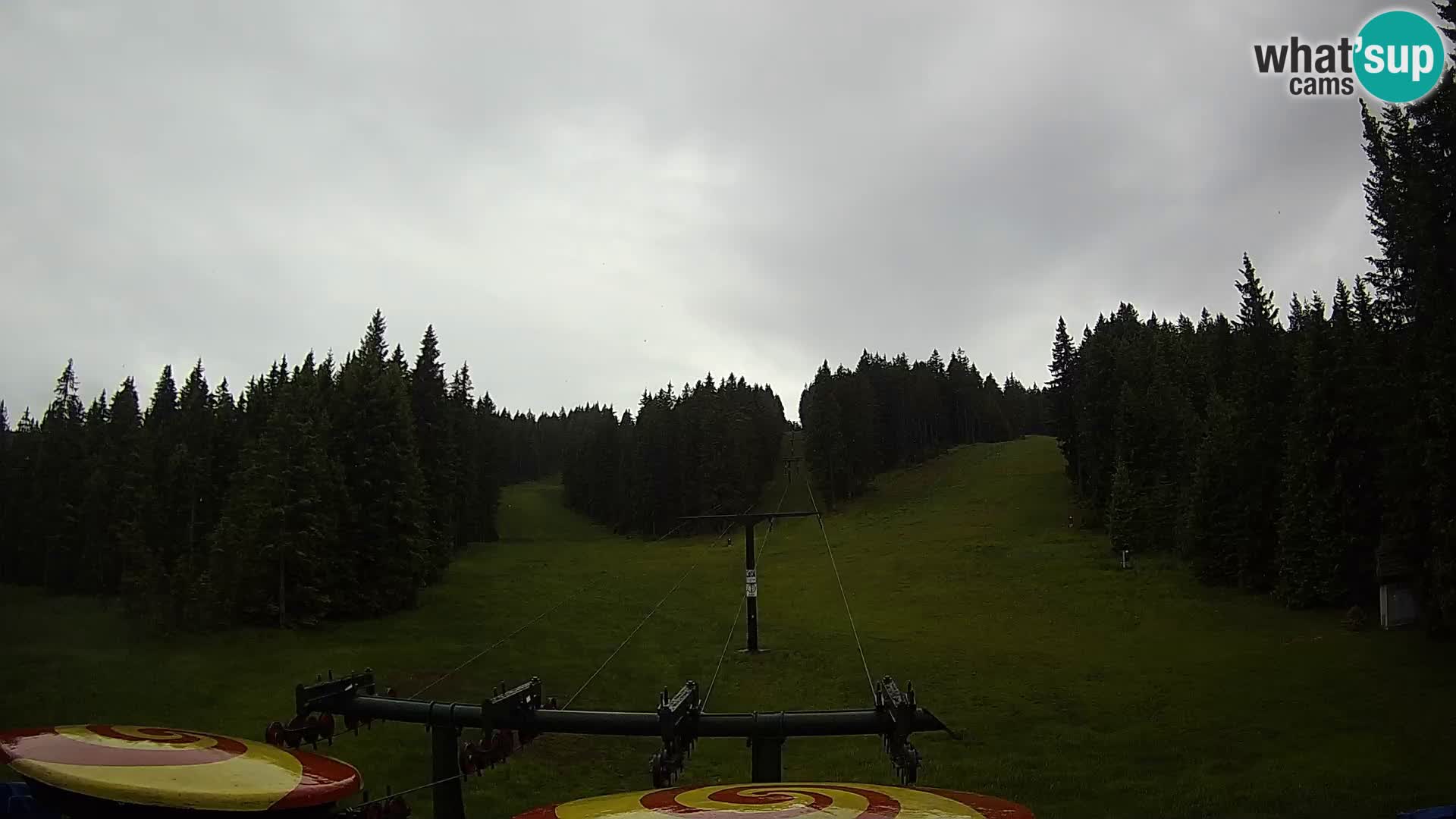 Comprensorio sciistico Rogla Webcam live Ostruščica piste 1 e 2