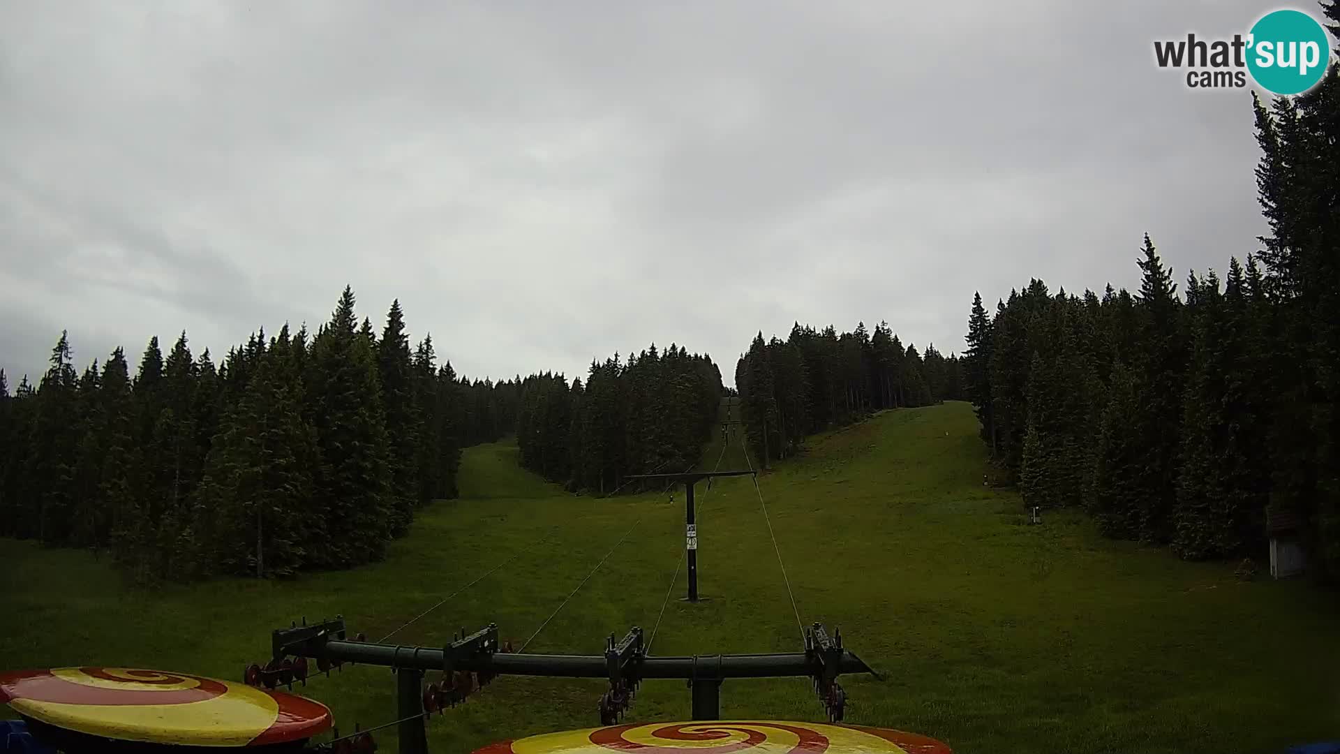 Station de ski Rogla Webcam Ostruščica pistes 1 et 2