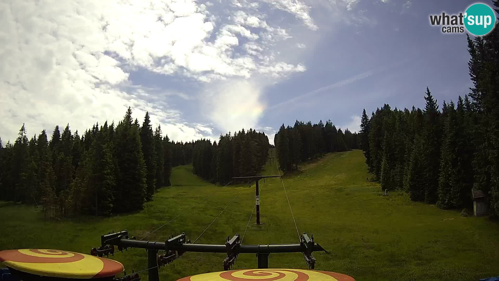 Comprensorio sciistico Rogla Webcam live Ostruščica piste 1 e 2