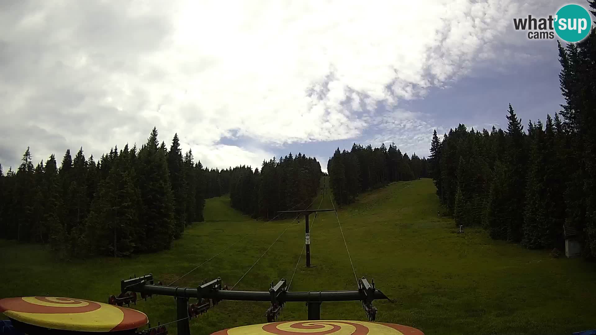 Skigebiet Rogla Webcam Ostruščica Piste 1 und 2