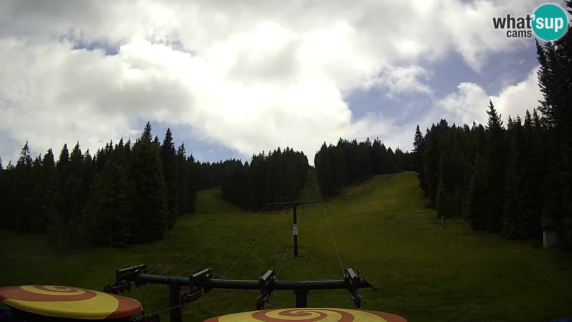 Comprensorio sciistico Rogla Webcam live Ostruščica piste 1 e 2