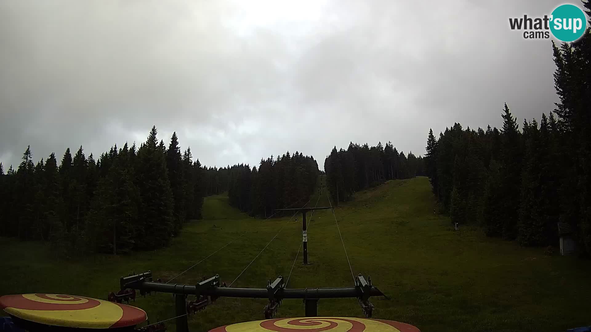 Skigebiet Rogla Webcam Ostruščica Piste 1 und 2