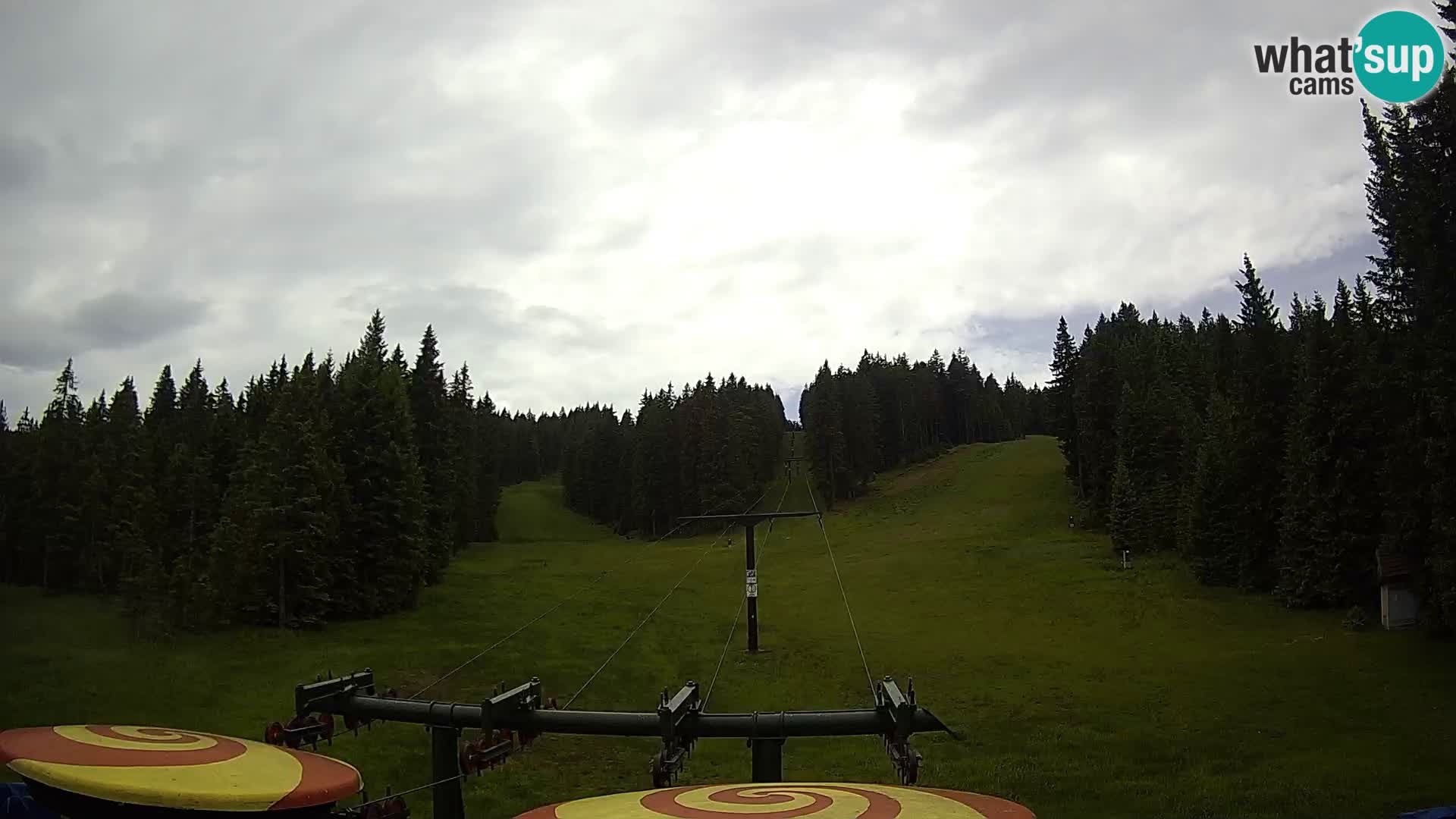 Station de ski Rogla Webcam Ostruščica pistes 1 et 2