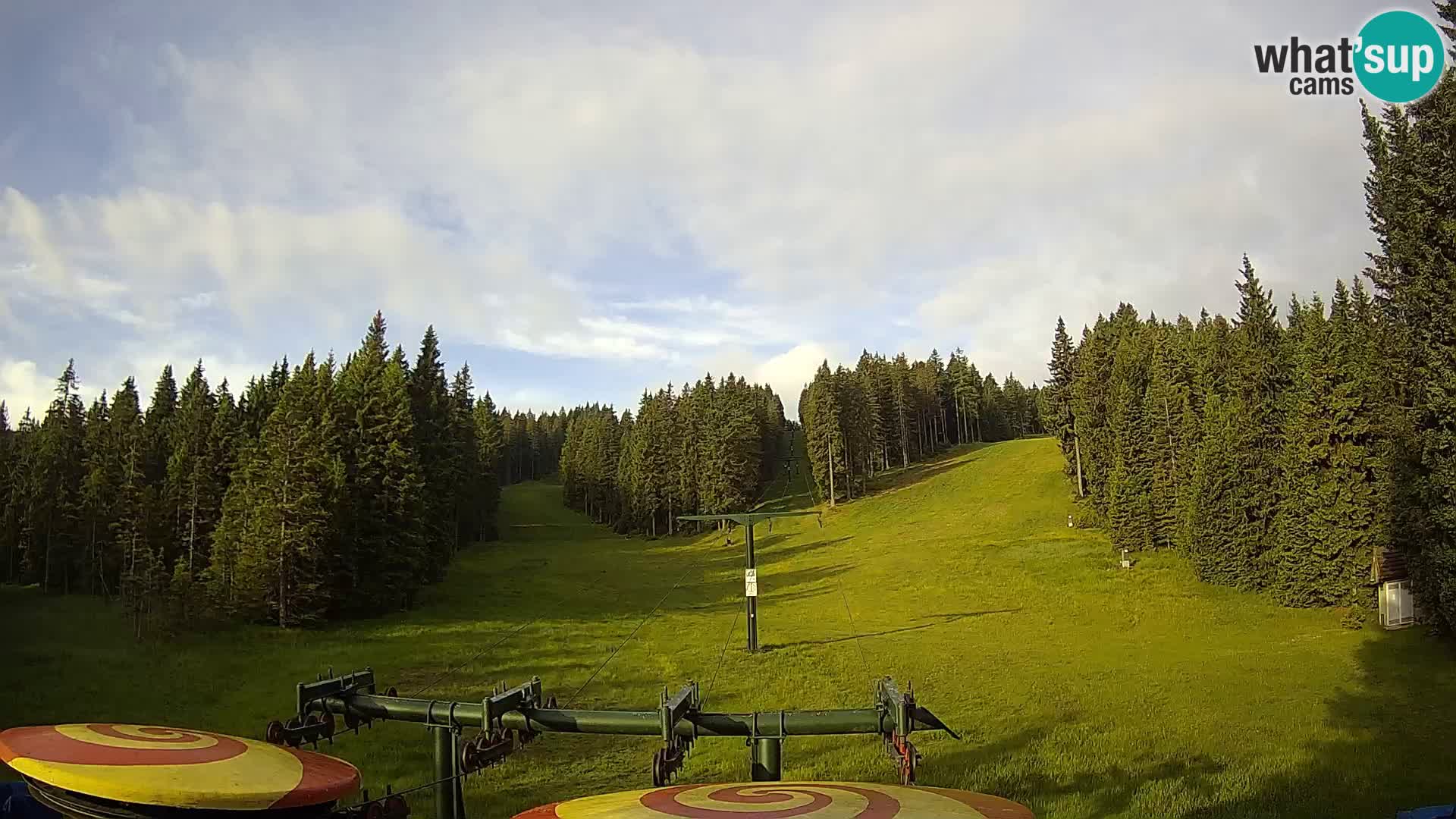 Comprensorio sciistico Rogla Webcam live Ostruščica piste 1 e 2