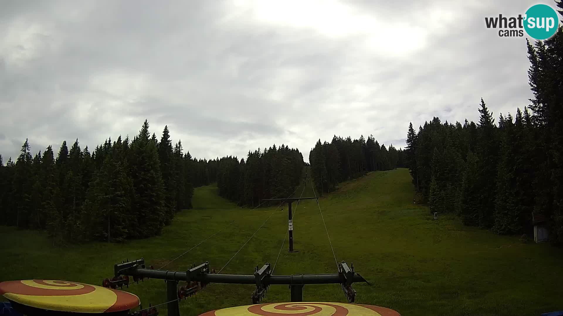 Skigebiet Rogla Webcam Ostruščica Piste 1 und 2