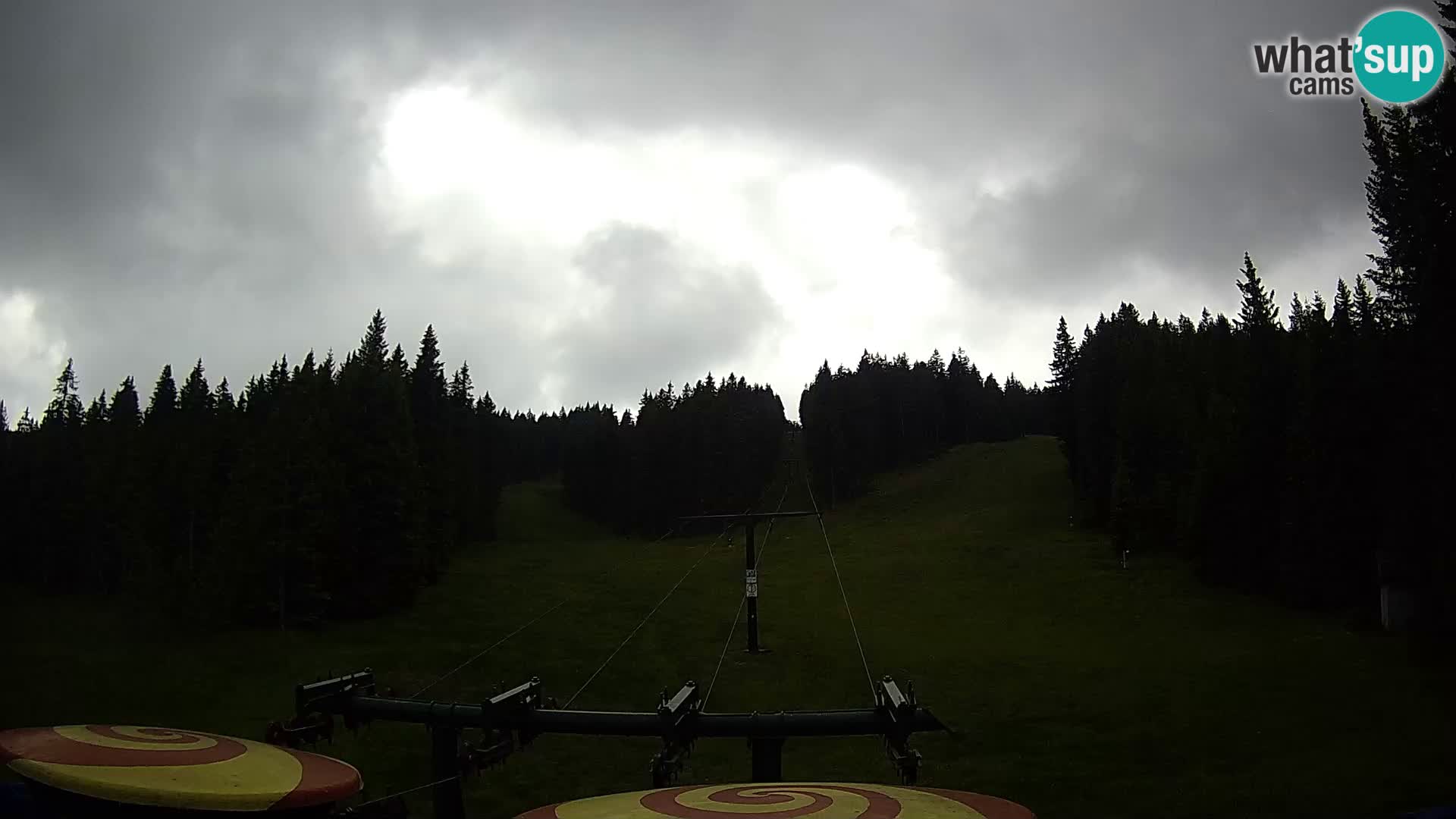 Skigebiet Rogla Webcam Ostruščica Piste 1 und 2