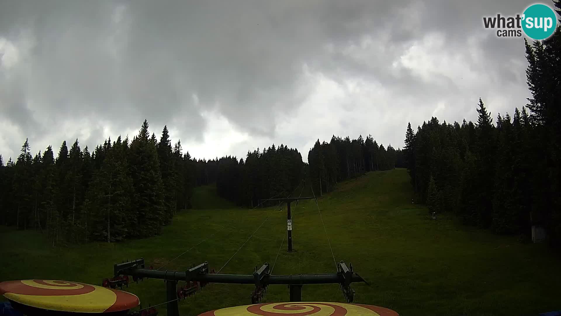 Estación de esquí Rogla Webcam Ostruščica pistas 1 y 2