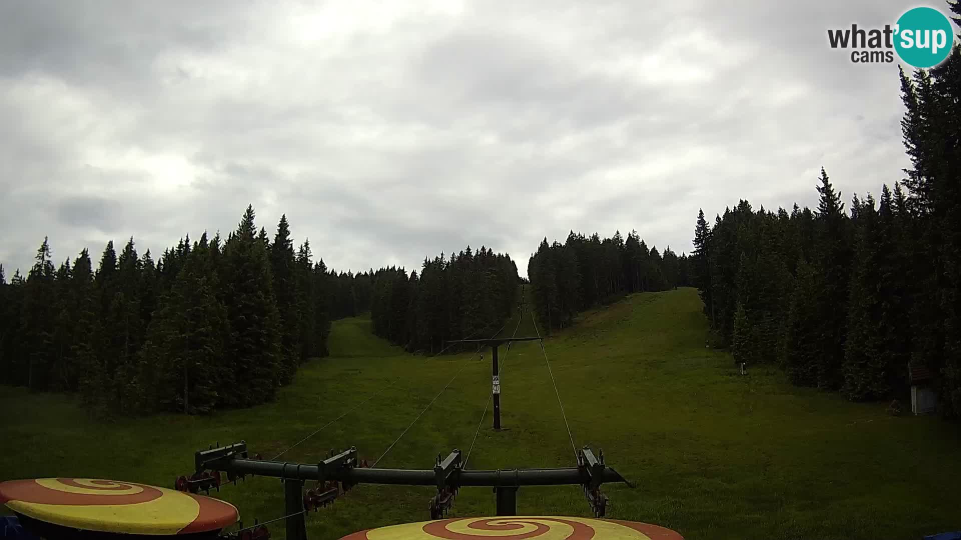 Skijalište Rogla web kamera Ostruščica proga 1 in 2