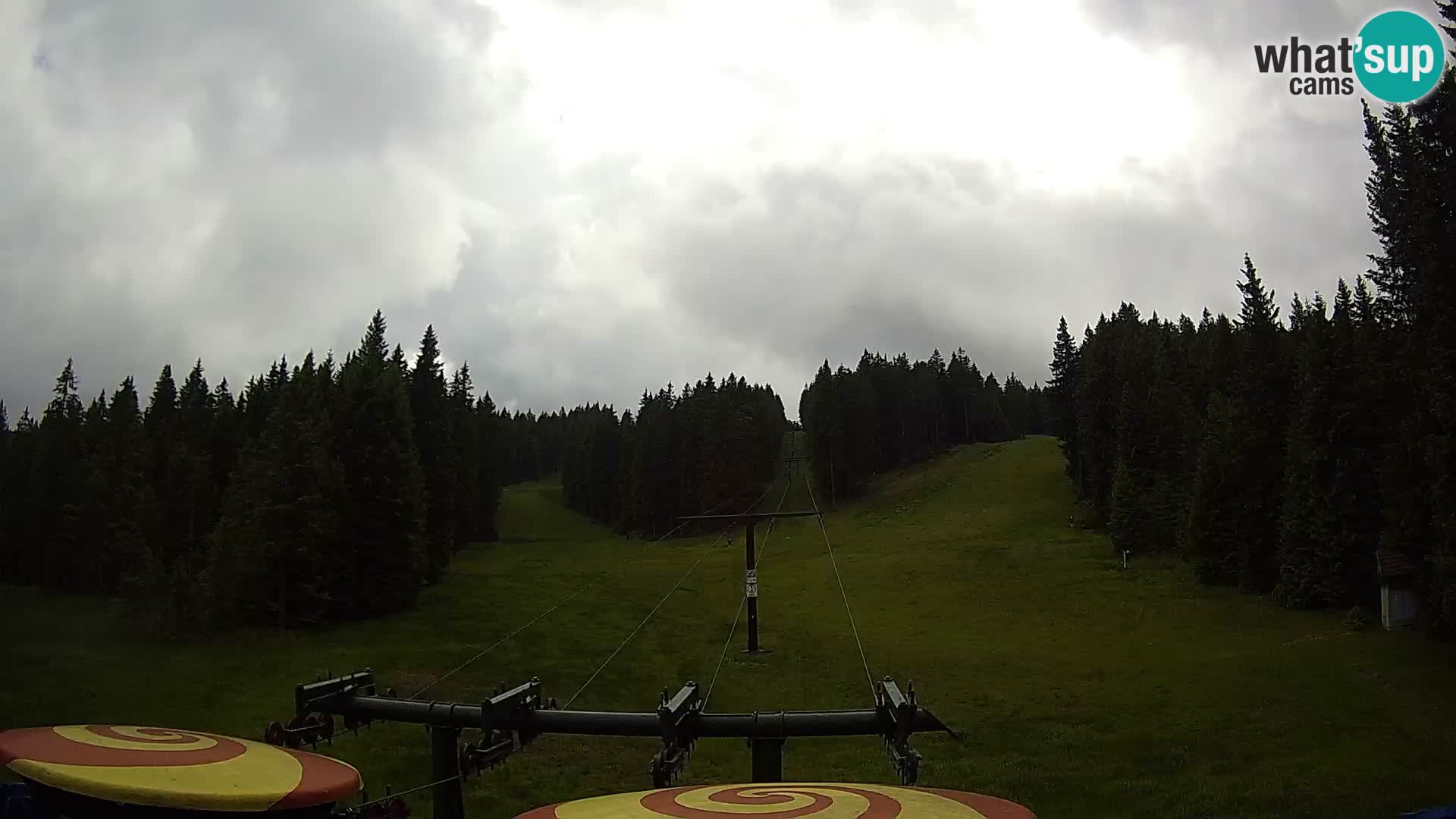 Skijalište Rogla web kamera Ostruščica proga 1 in 2