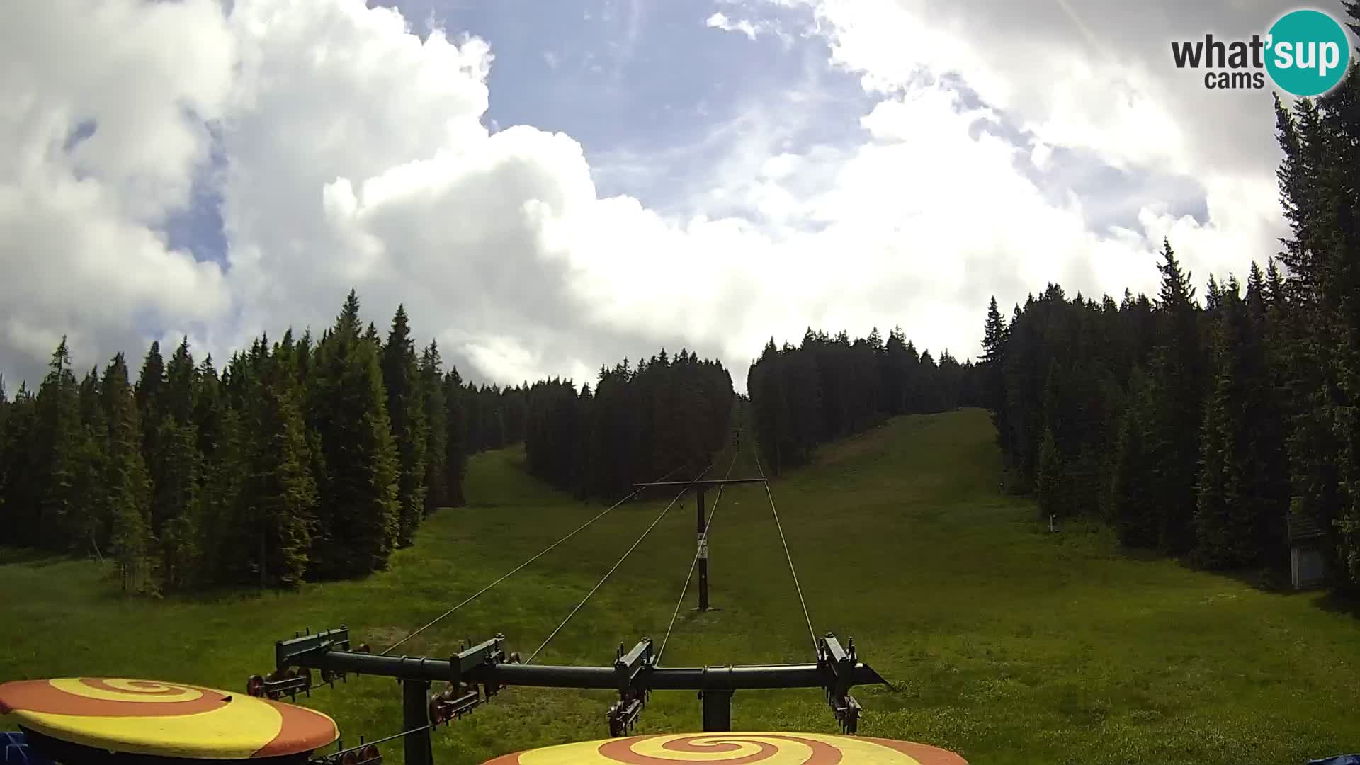 Station de ski Rogla Webcam Ostruščica pistes 1 et 2