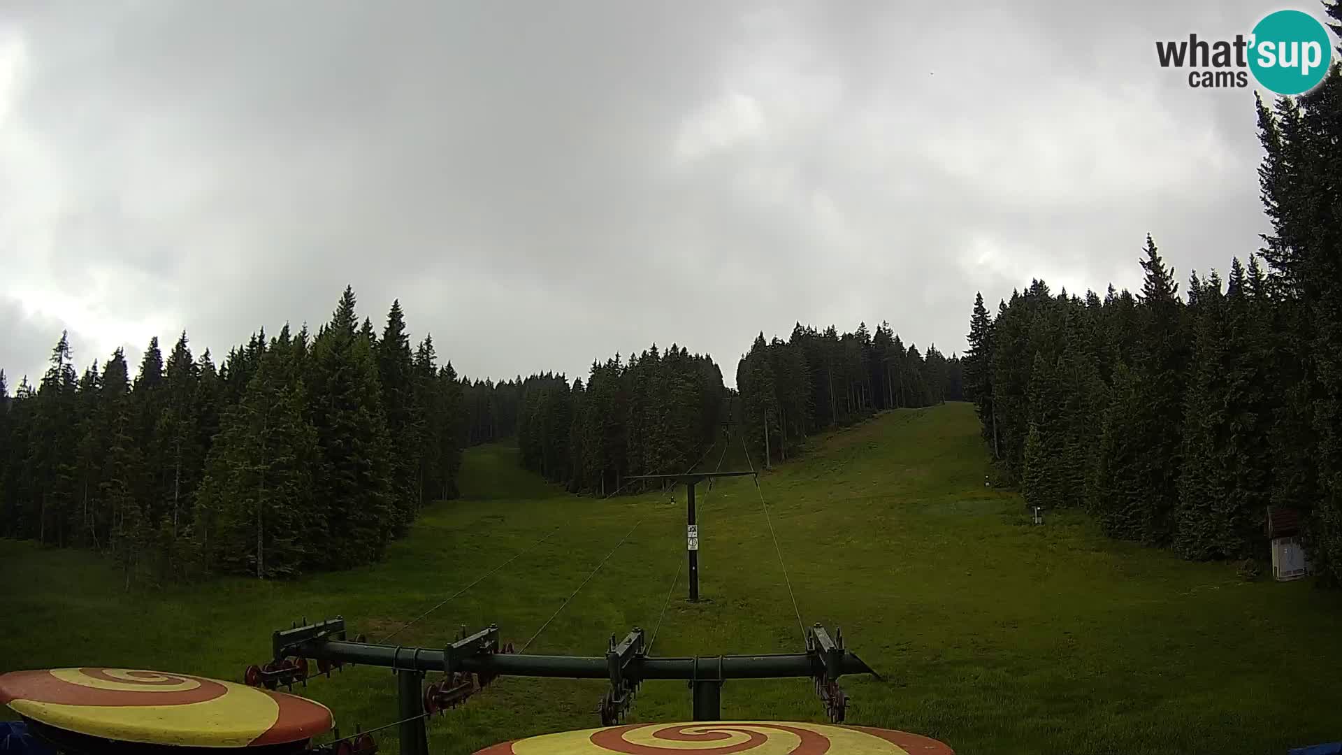 Comprensorio sciistico Rogla Webcam live Ostruščica piste 1 e 2