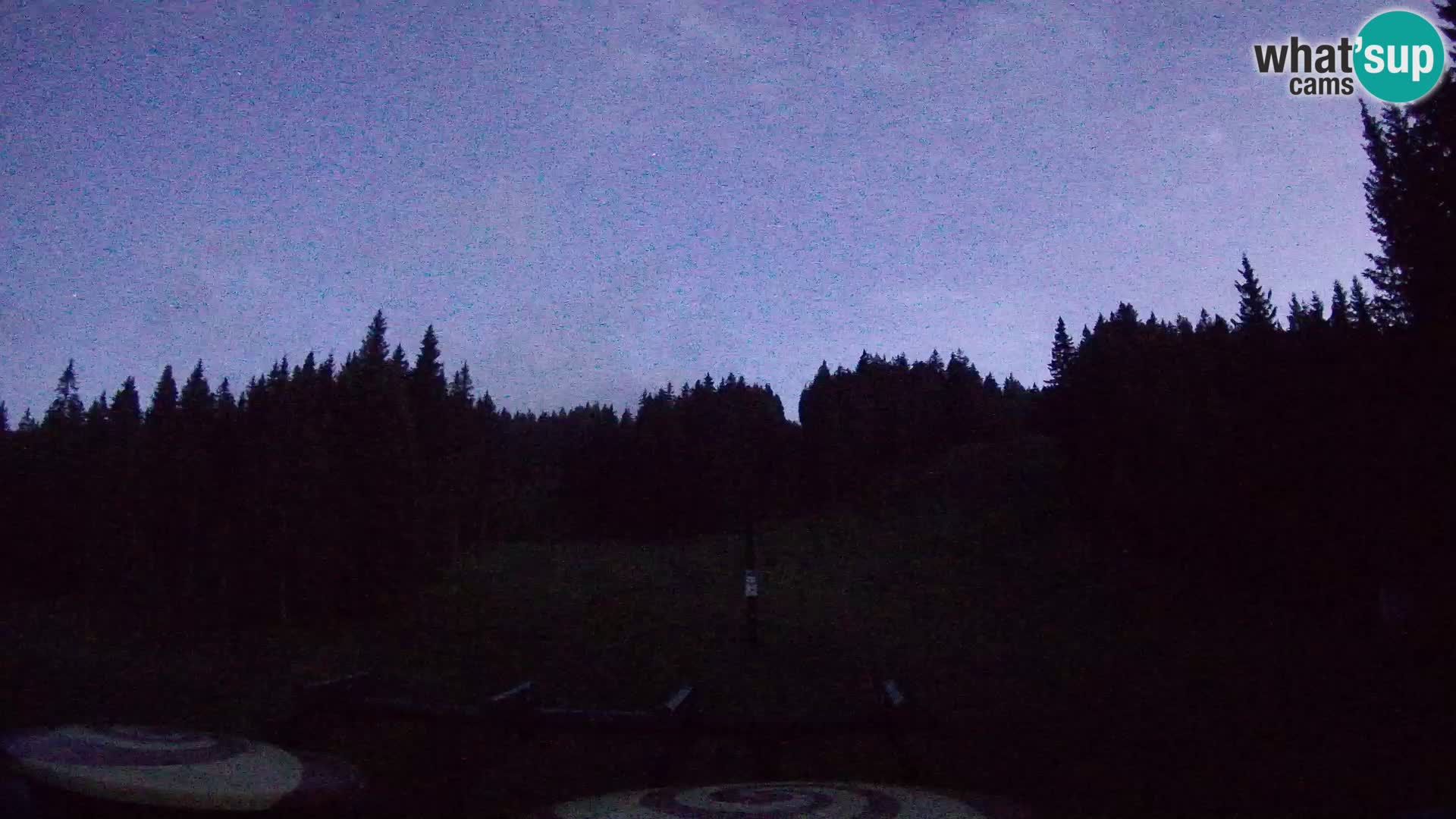 Smučišče Rogla Spletna kamera Ostruščica proga 1 in 2